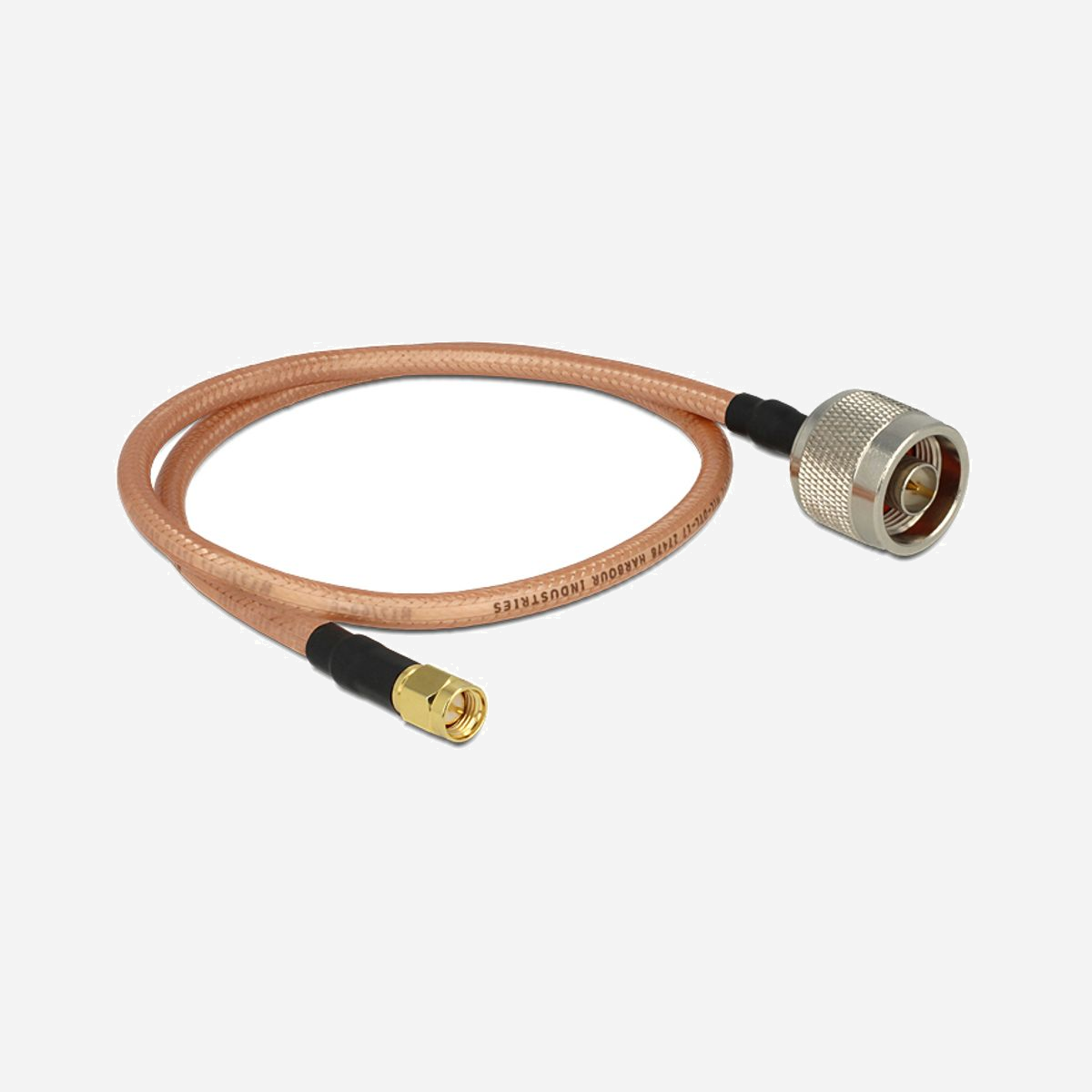 DeLOCK 88896 : Câble Coaxial RG-142, Longueur 0.4m, Connecteur SMA, Impédance 50 Ohm, Conditionnement Sachet Polyéthylène (Unité) - DeLOCK 88896. Longueur de câble: 0,4 m, Connecteur 2: SMA, Type de câble: RG-142. Quantité: 1 pièce(s). Type d'emballage: Sac en polyéthylène