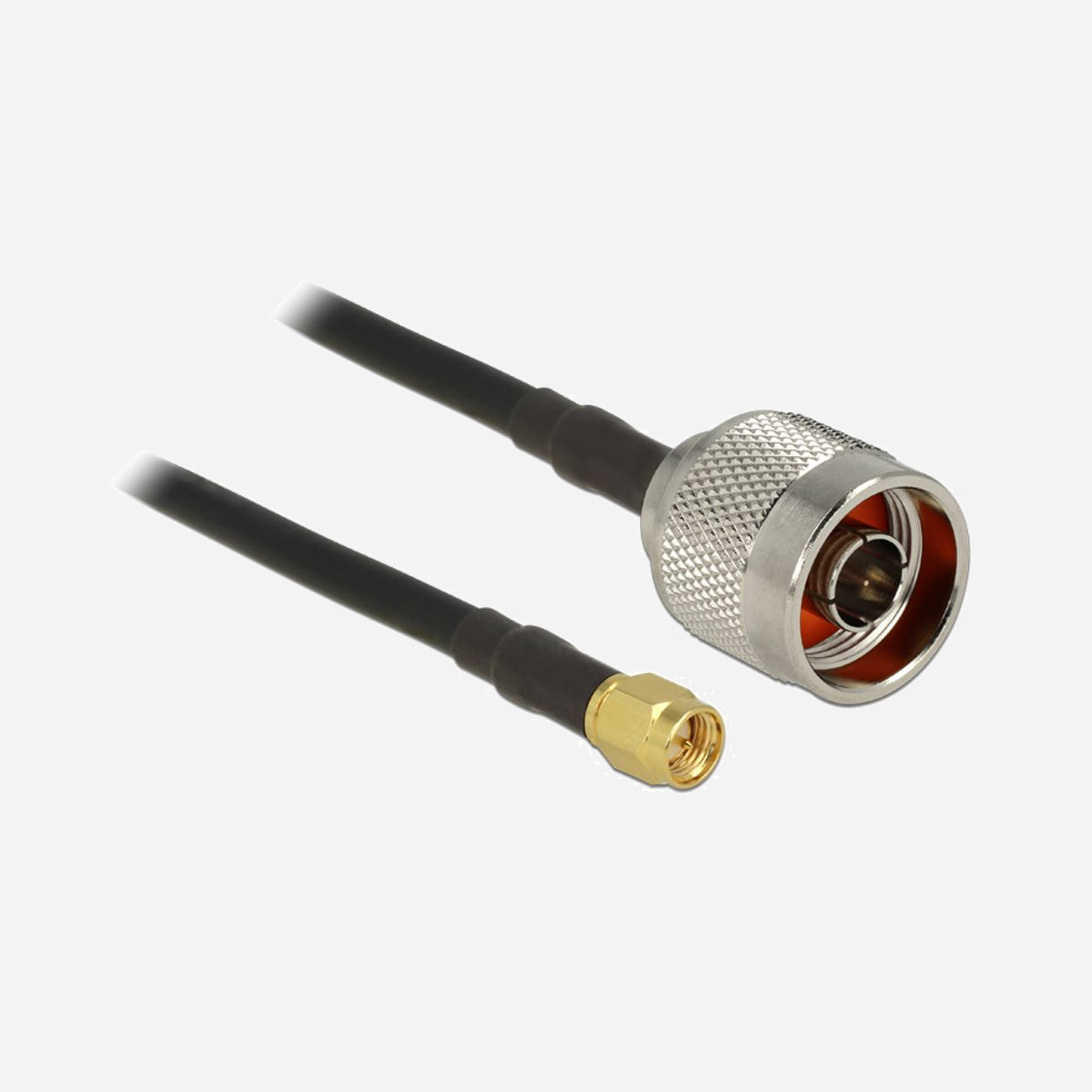 Câble coaxial DeLOCK 89421 CFD200, 10 mètres, connecteur SMA, impédance 50 Ohm, noir - DeLOCK 89421. Longueur de câble: 10 m, Connecteur 2: SMA, Type de câble: CFD200