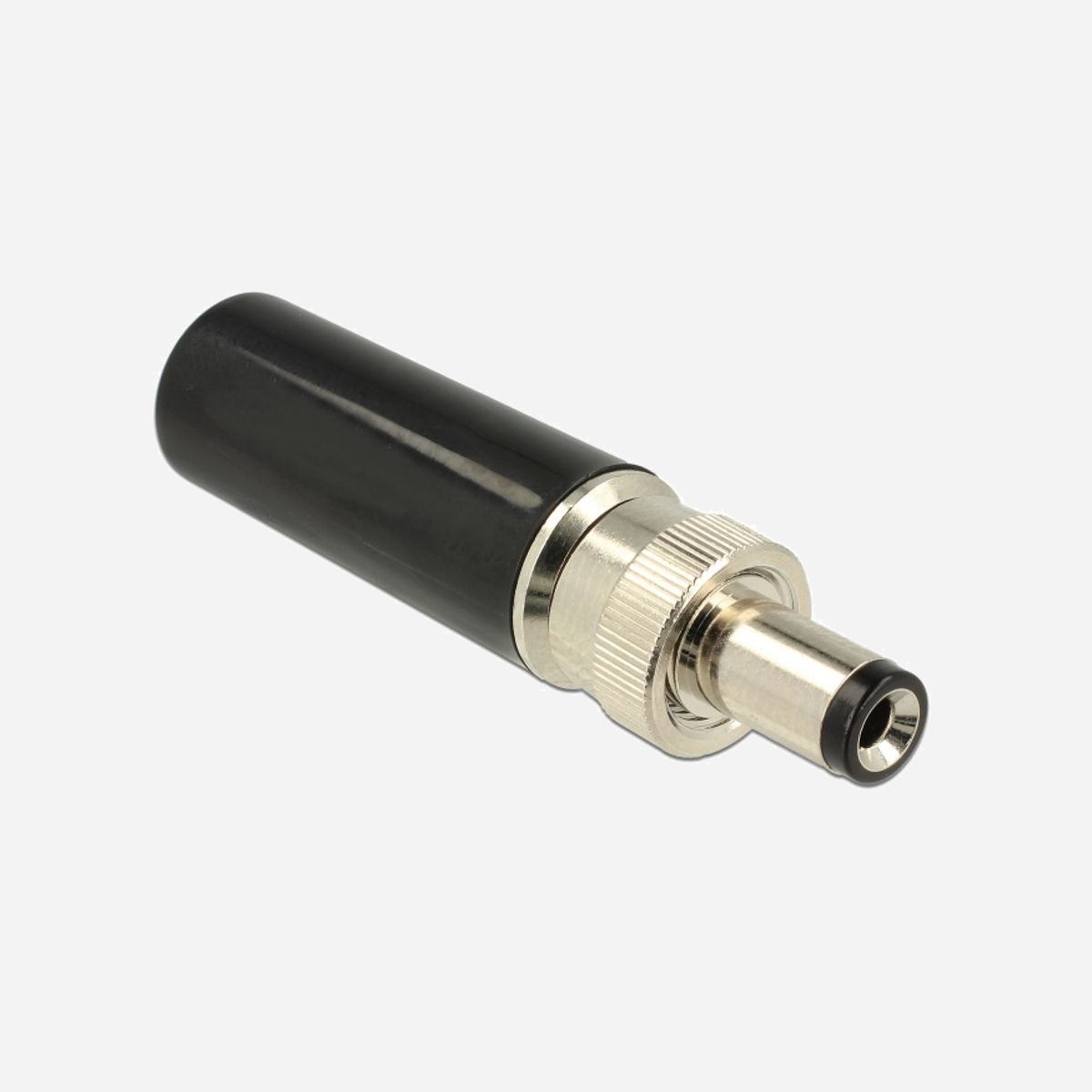 Connecteur DC DeLOCK 89913 Noir/Nickel 18V 2A, contacts Nickelés, Ø extérieur 1.06cm, Longueur 39.5mm, conditionnement sachet individuel - DeLOCK 89913. Connecteur(s): DC, Couleur du produit: Noir, Nickel, Contacts du connecteur de placage: Nickel. Diamètre extérieur: 1,06 cm, Profondeur: 39,5 mm. Quantité: 1 pièce(s), Type d'emballage: Sac en polyéthylène