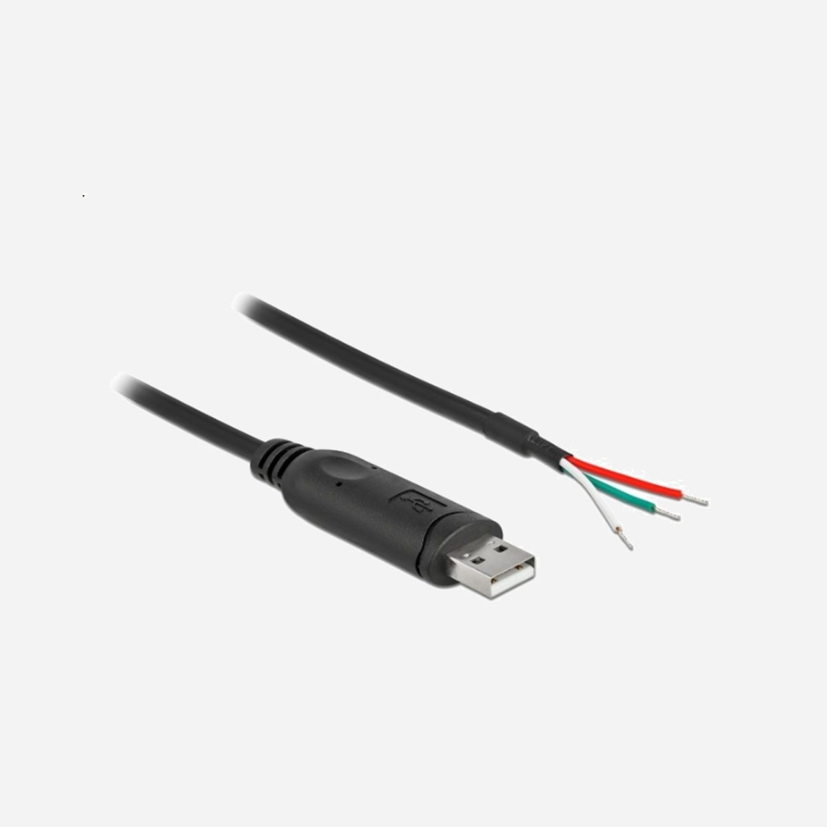 DeLOCK 90428 Câble Série 2m USB 2.0 vers RS-232 Noir - Connecteur USB-A mâle droit, AWG 26, blindage magnétique, gaine PVC - 1 pièce - DeLOCK 90428. Couleur du produit: Noir, Longueur de câble: 2 m, Connecteur 1: USB 2.0. Quantité: 1 pièce(s)