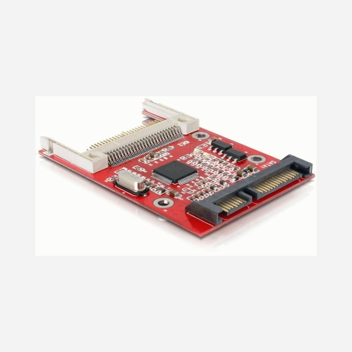 DeLOCK Lecteur de Carte SATA pour Baie 2.5", Compatible Windows 3.1/NT4/98SE/ME/2000/XP/Vista, Mac & Linux, Rouge - Réf. 91660 - DeLOCK SATA Card Reader. Couleur du produit: Rouge, Lecteur de baies pris en charge: 2.5". Interface: SATA. Systèmes d'exploitation compatibles: Windows 3.1/NT4/98SE/ME/2000/XP/Vista Mac Linux
