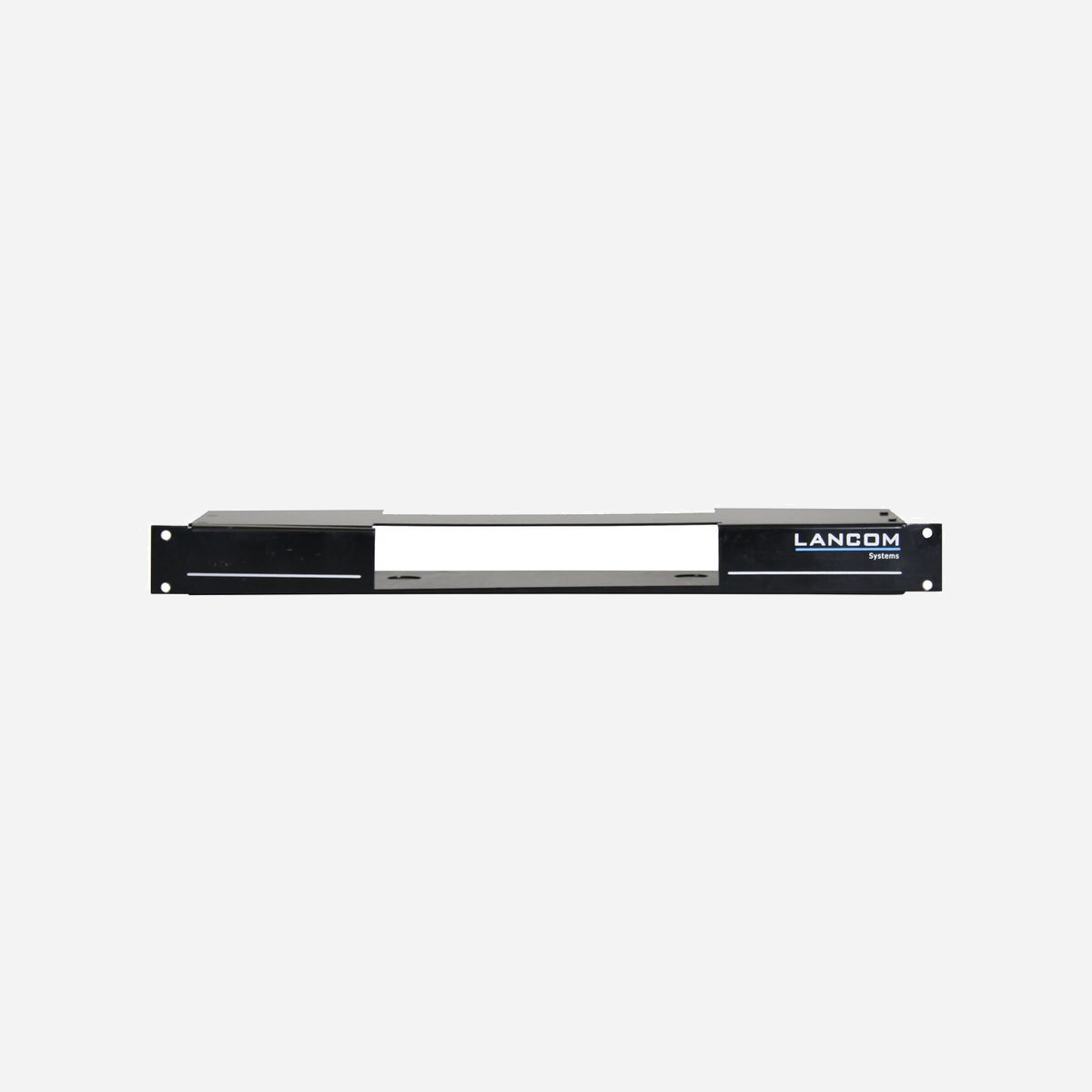 LANCOM Équerre de Fixation Rack 1U Métal Noir 19" (48.3cm) 483x160x44mm Compatible LANCOM 1800/1700/1650E/1640E/730-4G+/WLC-30/WLC-60 - LANCOM Rack Mount. Type: Équerre de fixation, Couleur du produit: Noir, Matériau du boîtier/corps: Métal. Taille (impériale): 48,3 cm (19"), Largeur: 483 mm, Profondeur: 160 mm. Quantité: 1 pièce(s), Largeur du colis: 185 mm, Profondeur du colis: 540 mm
