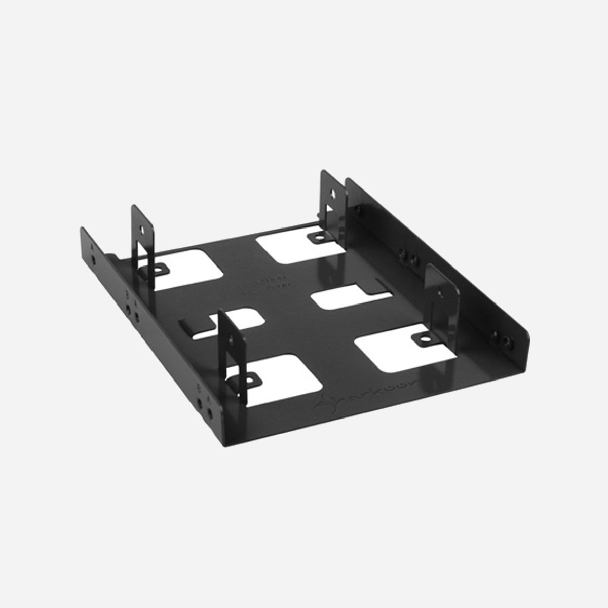 Sharkoon BayExtension 3.5" Noir - Baie d'extension 102x120x24mm, poids 88g, pour montage interne PC - Référence 4044951013586 - Sharkoon 3.5'' BayExtension Black. Couleur du produit: Noir