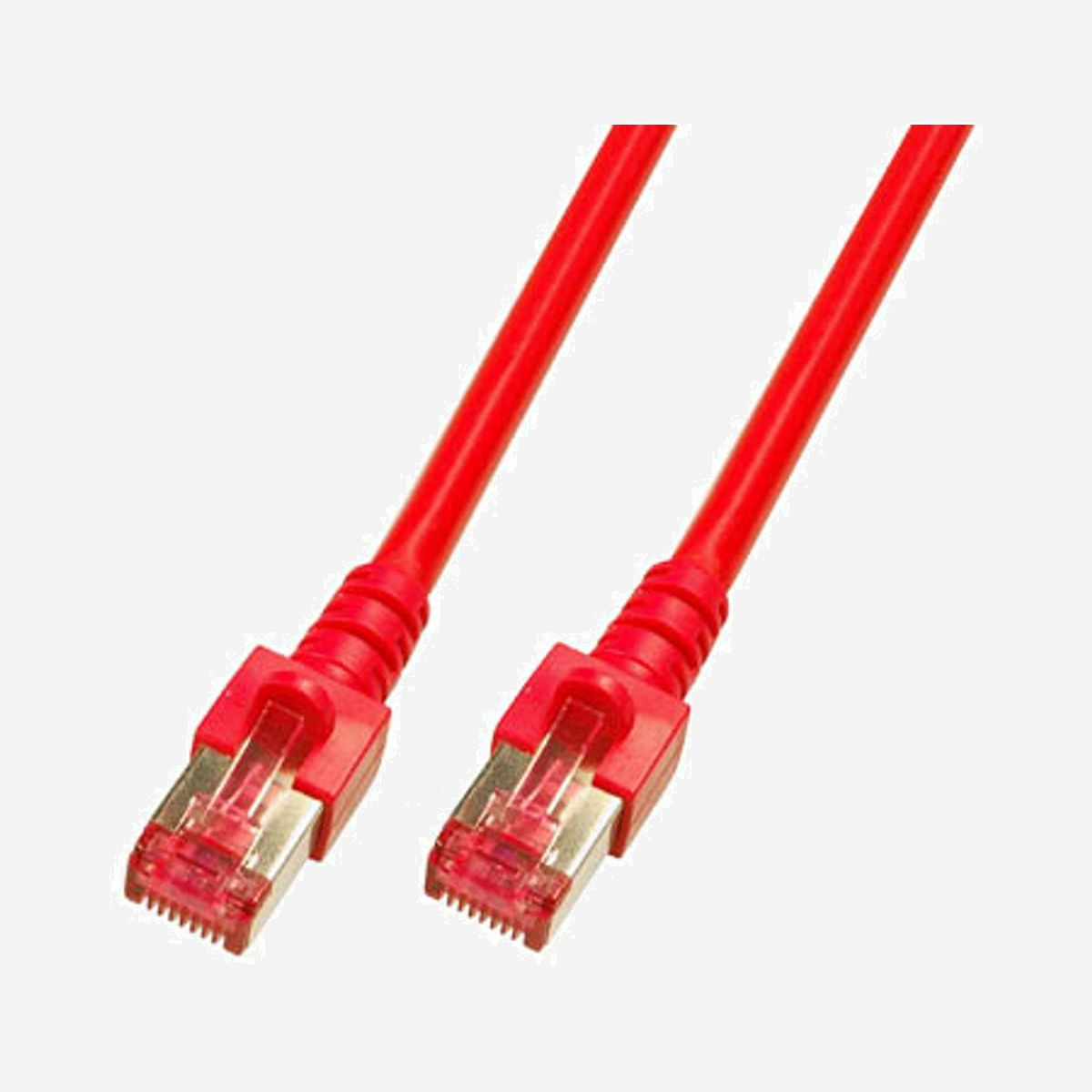 Câble Réseau EFB Elektronik 10m Cat6 S/FTP Rouge, Connecteurs RJ-45 Plaqué Or, 10/100/1000Base-T(X), PVC, Certification TIA/EIA, Réf. K5512.10 - EFB Elektronik 10m Cat6 S/FTP. Longueur de câble: 10 m, Câble standard: Cat6, Connecteur 1: RJ-45, Connecteur 2: RJ-45, Contacts du connecteur de placage: Or, Couleur du produit: Rouge