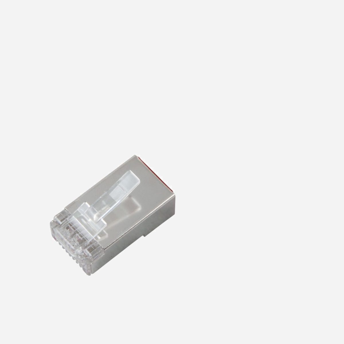 EFB Elektronik 37541.3-100 : Lot de 100 Connecteurs RJ-45 Cat5e S/UTP (STP) Argent avec Blindage, Diamètre Interne 6.3mm - EFB Elektronik 37541.3-100. Connecteur(s): RJ-45, Couleur du produit: Argent, Câble standard: Cat5e. Diamètre interne: 6,3 mm. Quantité: 100 pièce(s)