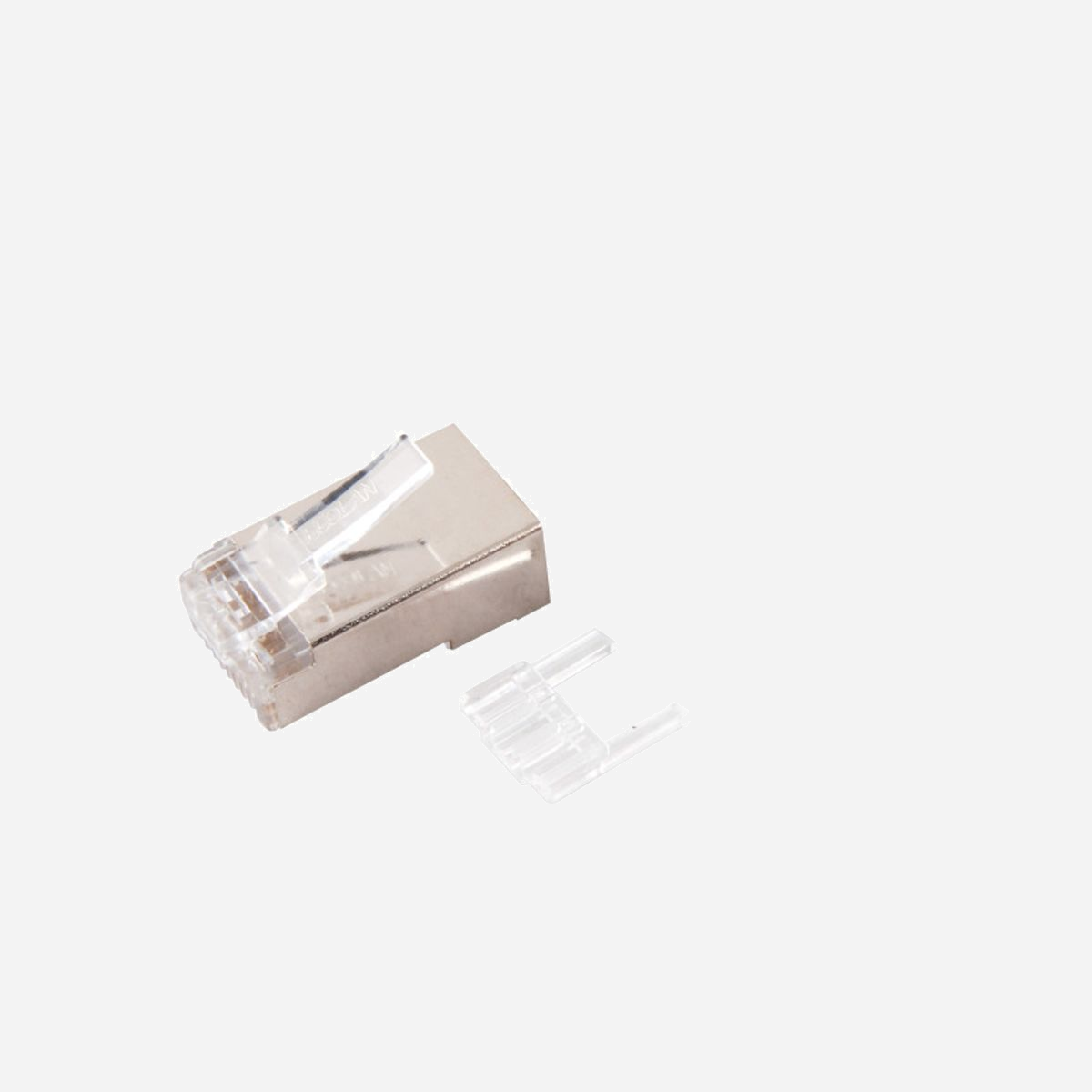 EFB Elektronik - Connecteurs RJ-45 Cat6 Argent - Kit de 100, Blindage Connecteur, Référence 37640.1-100 - EFB Elektronik 37640.1-100. Connecteur(s): RJ-45, Couleur du produit: Argent, Câble standard: Cat6. Quantité: 100 pièce(s)
