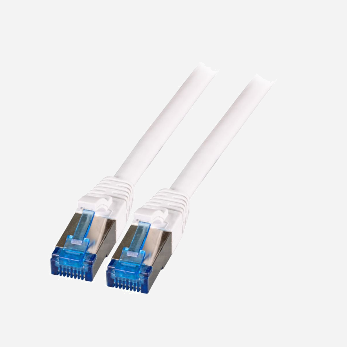 Câble Réseau EFB Elektronik Cat6a S/FTP (S-STP) Blanc 10m, Connecteurs RJ-45 Mâle, 500MHz, AWG 26/7, LSZH, Diamètre 6.5mm, IEC60603-7-51 - EFB Elektronik K5525FWS.10. Longueur de câble: 10 m, Câble standard: Cat6a, Blindage du câble: S/FTP (S-STP), Connecteur 1: RJ-45, Connecteur 2: RJ-45, Couleur du produit: Blanc