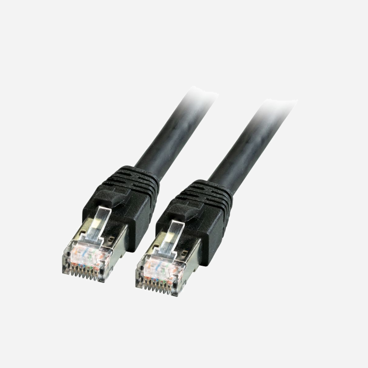 Câble réseau EFB Elektronik K5528SW.5 Cat8.1 S/FTP (S-STP) 5m Noir, connecteurs RJ-45 mâle, 40Gbps, 2000MHz, Cuivre, LSZH, AWG24/7 - EFB Elektronik K5528SW.5. Longueur de câble: 5 m, Câble standard: Cat8.1, Blindage du câble: S/FTP (S-STP), Connecteur 1: RJ-45, Connecteur 2: RJ-45, Taux de transfert de données: 40000 Mbit/s, Couleur du produit: Noir