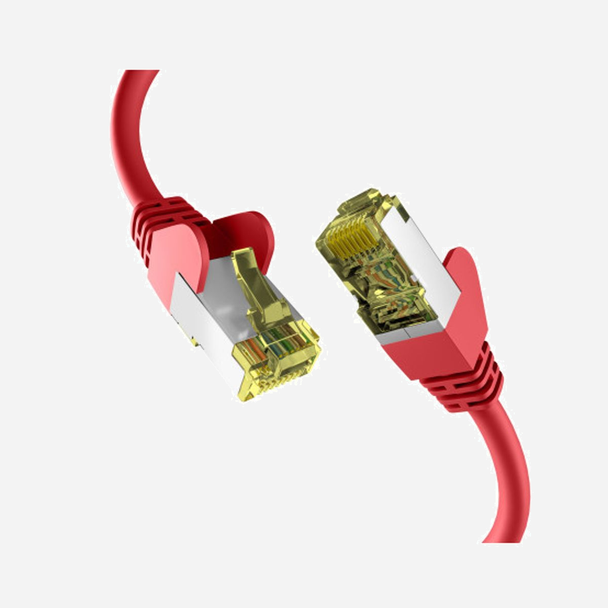 Câble Réseau EFB Elektronik Cat6a S/FTP (S-STP) Rouge 30m RJ-45 Mâle, Contacts Or, 10000 Mbit/s, 500 MHz, Conducteur Cuivre, LSZH - EFB Elektronik EC020200059. Longueur de câble: 30 m, Câble standard: Cat6a, Blindage du câble: S/FTP (S-STP), Connecteur 1: RJ-45, Connecteur 2: RJ-45, Contacts du connecteur de placage: Or, Taux de transfert de données: 10000 Mbit/s, Couleur du produit: Rouge