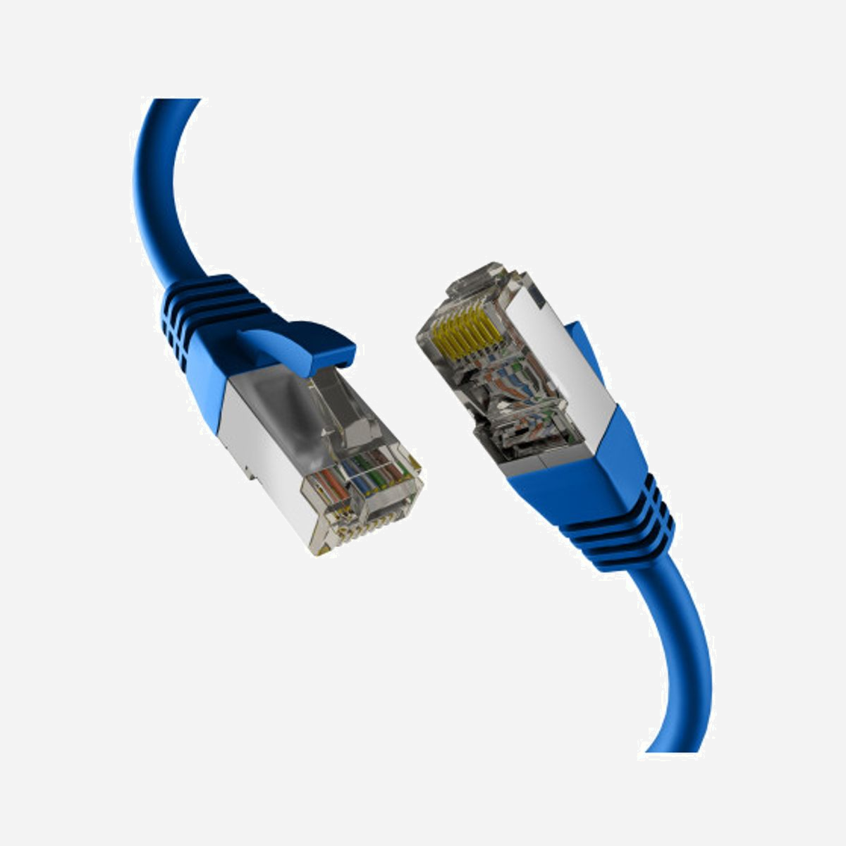 M-Cab EC020200235 Câble Réseau Cat8.1 S/FTP (S-STP) 1m Bleu RJ-45 Mâle Contacts Or 40000 Mbit/s 2000MHz PoE Cuivre LSZH AWG 26/7 - M-Cab EC020200235. Longueur de câble: 1 m, Câble standard: Cat8.1, Blindage du câble: S/FTP (S-STP), Connecteur 1: RJ-45, Connecteur 2: RJ-45, Contacts du connecteur de placage: Or, Taux de transfert de données: 40000 Mbit/s, Couleur du produit: Bleu