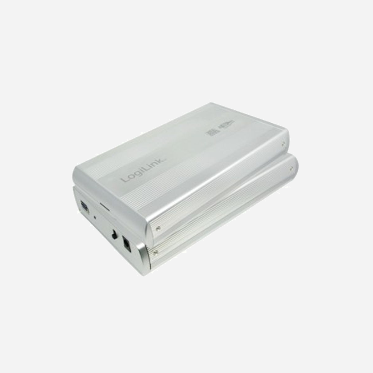 LogiLink UA0107A Boîtier Externe 3.5" SATA/SATA II, USB 3.2 Gen 1 (5Gbit/s), Aluminium Argent, Support 3To, Hot-Swap, Windows 2000/XP/Vista/7 - LogiLink UA0107A. Nombre d'unités de stockage pris en charge: 1, Taille de l'unité de stockage: 3.5", Interfaces de lecteur de stockage prises en charge: SATA, Série ATA II, Capacité de stockage maximum: 3 To. Taux de transfert des données: 5 Gbit/s. Échange à chaud. Couleur du produit: Argent