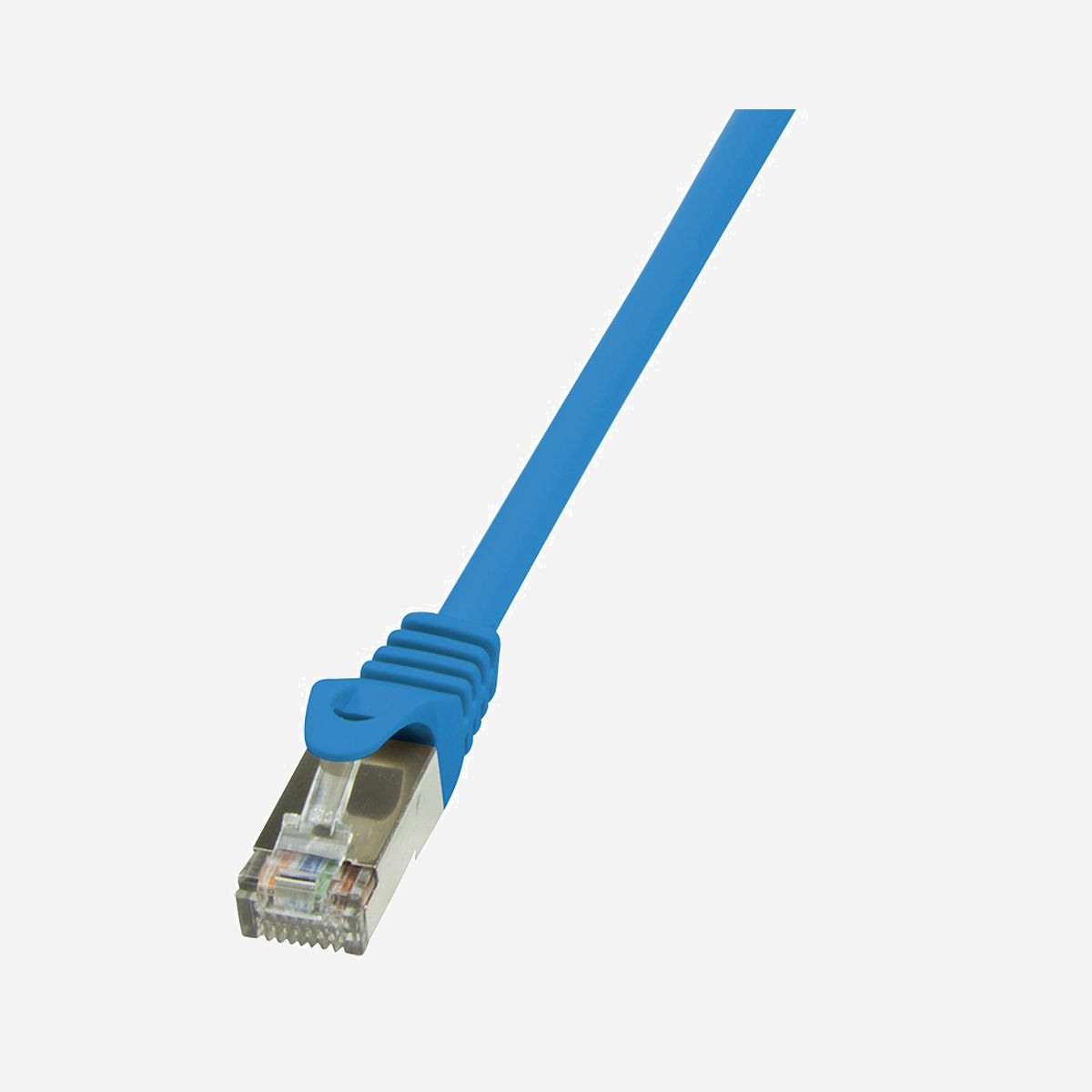Câble Réseau LogiLink CP1066S 3m Cat.5e F/UTP (FTP) Bleu RJ-45 Mâle-Mâle, Contacts Cuivre, AWG 26/7, Gaine PVC, Certification TIA/EIA-568-B - LogiLink 3m Cat.5e F/UTP. Longueur de câble: 3 m, Câble standard: Cat5e, Blindage du câble: F/UTP (FTP), Connecteur 1: RJ-45, Connecteur 2: RJ-45, Contacts du connecteur de placage: Cuivre, Couleur du produit: Bleu