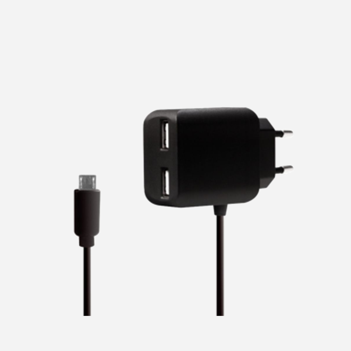 LogiLink PA0157 Chargeur Secteur Universel 2 Ports USB 2.0 5V/2.1A (10.5W) Câble 1m Noir, Protections Surtension et Surintensité, CE/RoHS - LogiLink PA0157. Type de chargeur: Intérieure, Type de source d'alimentation: Secteur, Compatibilité de chargeur: Universel. Tension d'entrée: 100 - 240 V. Quantité de Ports USB 2.0: 2, Dispositifs de protection électrique: Sur-courant, Surtension. Longueur de câble: 1 m, Couleur du produit: Noir