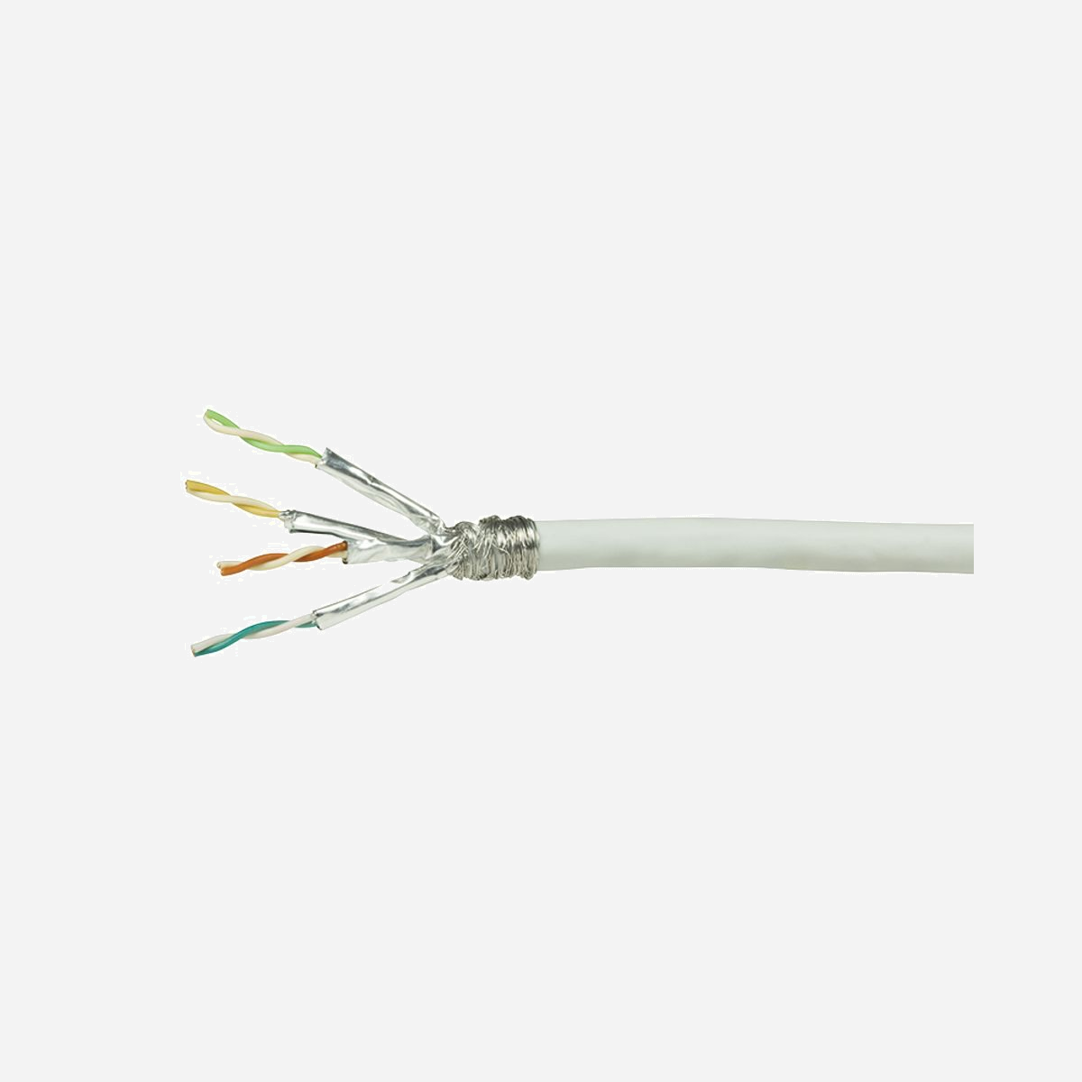 LogiLink CPV0055 : Câble Réseau Cat7 S/FTP (S-STP) 305m Blanc LSZH, 10000 Mbit/s, 600 MHz, Diamètre 6.2mm, Classe Ea - LogiLink CPV0055. Longueur de câble: 305 m, Câble standard: Cat7, Blindage du câble: S/FTP (S-STP), Taux de transfert de données: 10000 Mbit/s, Couleur du produit: Blanc