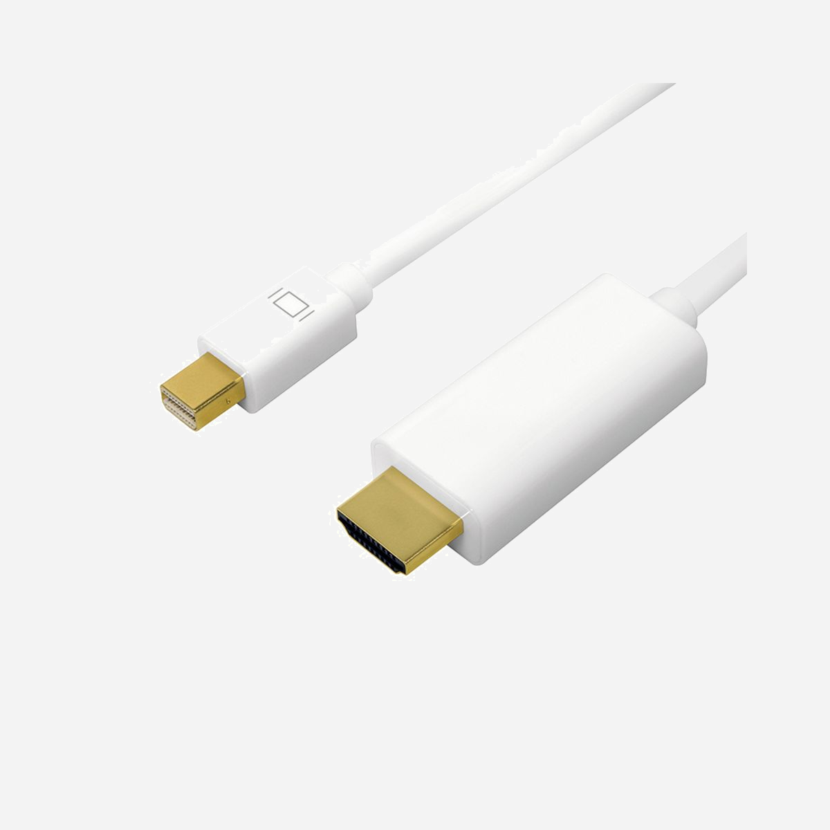 LogiLink CV0124 Câble Mini DisplayPort 1.2 vers HDMI Type A (Standard) Mâle/Mâle 3m, contacts plaqués or, 30Hz, conforme RoHS et CE, blanc - LogiLink CV0124. Longueur de câble: 3 m, Connecteur 1: Mini DisplayPort, Connecteur 2: HDMI Type A (Standard). Certificats de conformité: RoHS, Certification: CE. Poids: 116 g