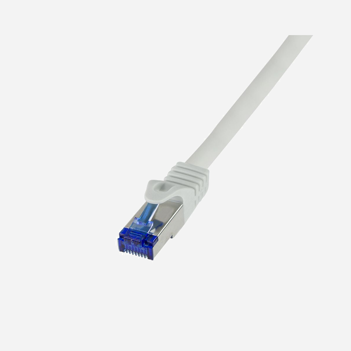 LogiLink C6A142S Câble Réseau Cat6a S/FTP (S-STP) 50m Gris RJ-45 Mâle/Mâle, Conducteur Cuivre, LSZH, 10GBase-T, 500 MHz, AWG26/7 - LogiLink C6A142S. Longueur de câble: 50 m, Câble standard: Cat6a, Blindage du câble: S/FTP (S-STP), Connecteur 1: RJ-45, Connecteur 2: RJ-45, Couleur du produit: Gris