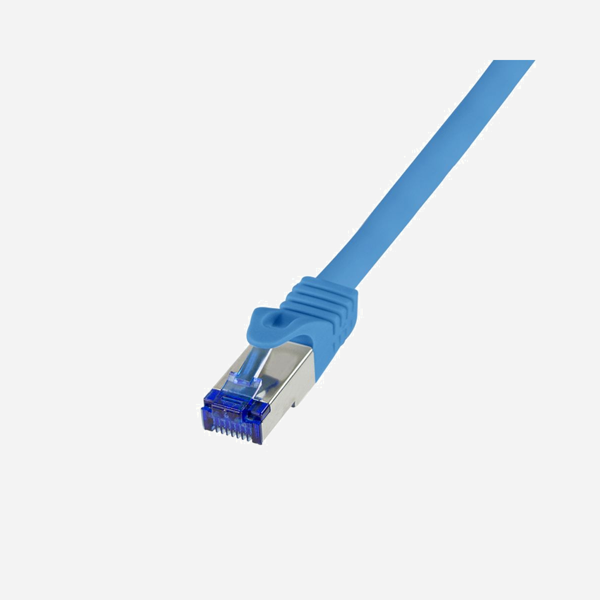 LogiLink C6A116S Câble Réseau Cat6a S/FTP 20m Bleu, RJ-45 Mâle/Mâle, LSZH, Cuivre, 10GBase-T, 500MHz, AWG26/7 - LogiLink C6A116S. Longueur de câble: 20 m, Câble standard: Cat6a, Blindage du câble: S/FTP (S-STP), Connecteur 1: RJ-45, Connecteur 2: RJ-45, Couleur du produit: Bleu
