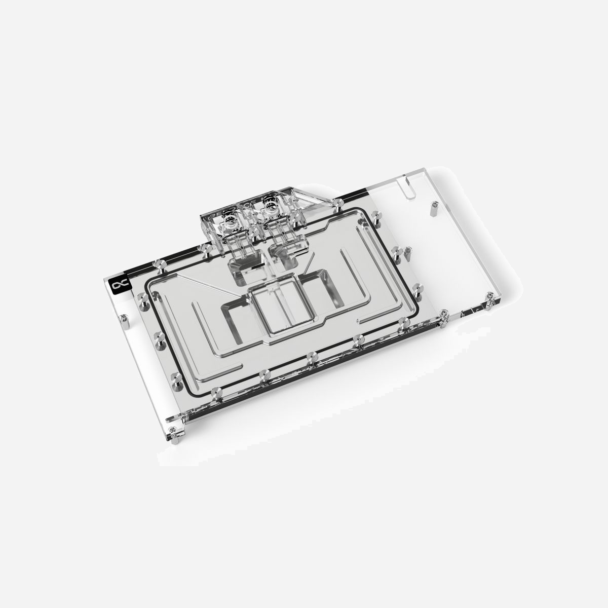 Alphacool Eisblock Aurora Refroidisseur Eau + Plaque Arrière, Acrylique/Alu/Cuivre, ARGB 5V (Connecteur 3-Pin JST), Filetage 1/4", RTX 4080 Gaming/Suprim - Alphacool Eisblock Aurora. Type: Refroidisseur par eau + plaque arrière, Matériel: Acrylique, Aluminium, Cuivre, Couleur du produit: Transparent. Largeur du colis: 170 mm, Profondeur du colis: 352 mm, Hauteur du colis: 45 mm. Tension RGB: 5 V