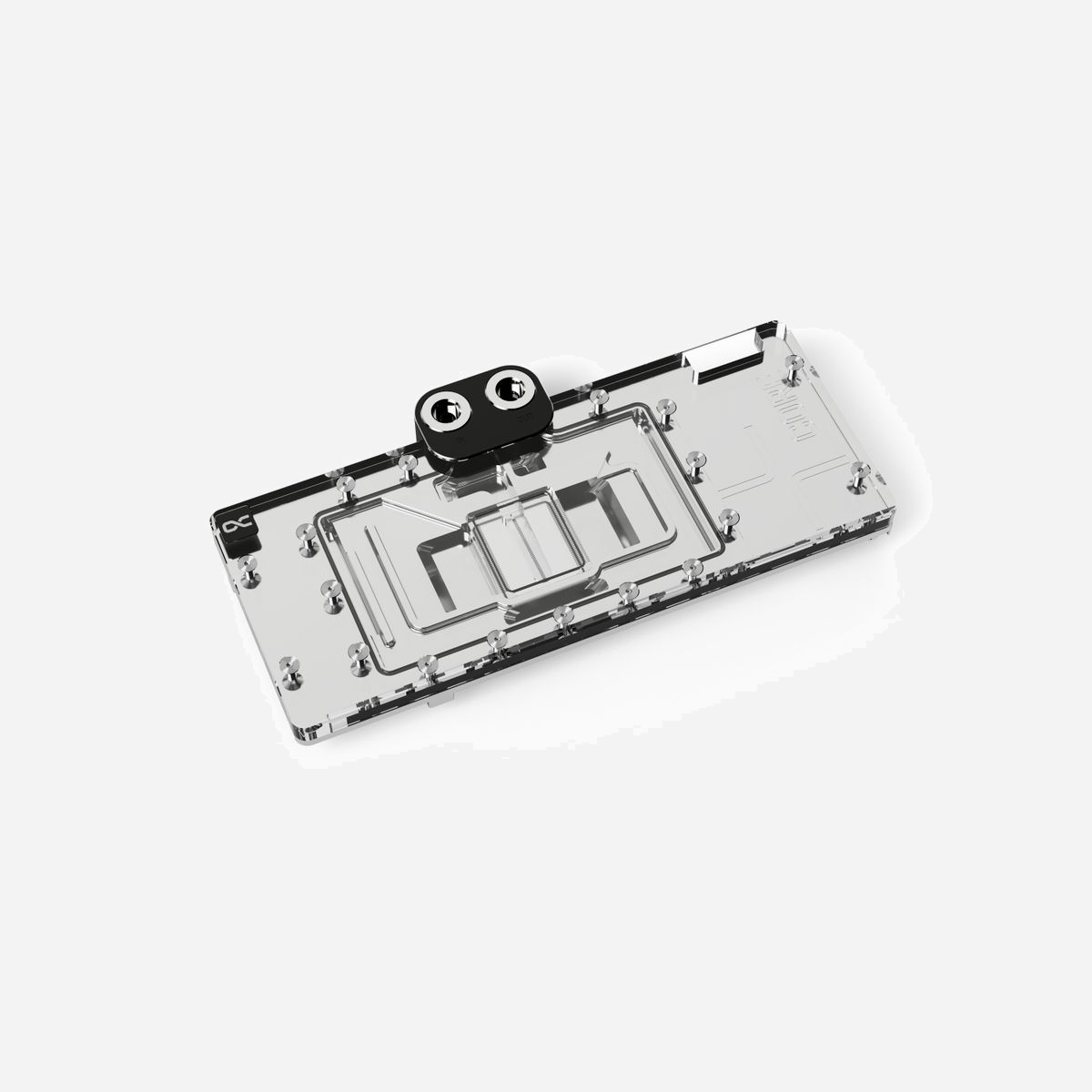 Alphacool Refroidisseur Eau + Plaque Arrière 13545 RX 7900 XTX, Acrylique/Alu/Cuivre, 135x269x32.1mm, Connecteur RGB 3-Pin JST, Filetage 1/4" - Alphacool 13545. Type: Refroidisseur par eau + plaque arrière, Matériel: Acrylique, Aluminium, Chrome, Cuivre, Couleur du produit: Chrome, Transparent, Noir. Largeur: 135 mm, Profondeur: 269 mm, Hauteur: 32,1 mm. Quantité: 1 pièce(s), Largeur du colis: 200 mm, Profondeur du colis: 330 mm. Tension RGB: 5 V