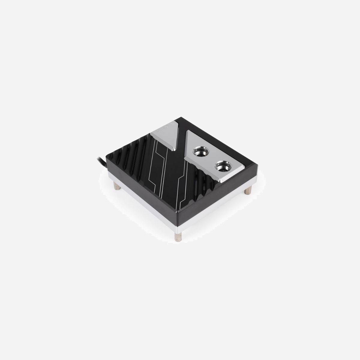 Alphacool Plaque Froide 13851 Acrylique Transparent 88x88x32.3mm pour Watercooling CPU Intel LGA 1700/1851, Filetage 1/4", 0.8 bar max - Alphacool 13851. Type: Plaque froide, Matériel: Acrylique, Couleur du produit: Transparent. Largeur: 88 mm, Profondeur: 88 mm, Hauteur: 32,3 mm