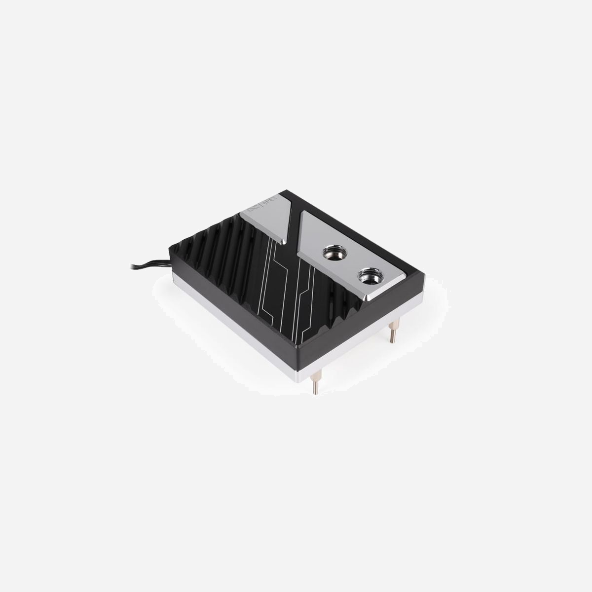 Alphacool Plaque Froide 13893 Acrylique Transparent pour Refroidissement PC - Socket AM5, Filetage 1/4", 86x100x32.3mm, Pression Max. 0.8 bar - Alphacool 13893. Type: Plaque froide, Matériel: Acrylique, Couleur du produit: Transparent. Largeur: 86 mm, Profondeur: 100 mm, Hauteur: 32,3 mm