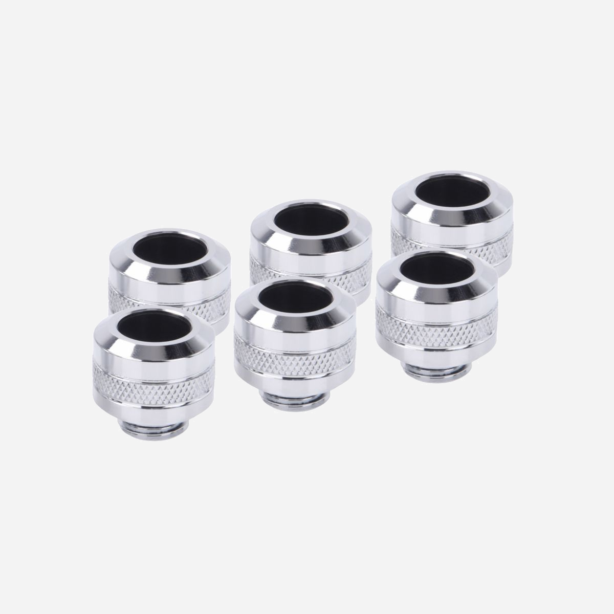 Alphacool 17474 Kit d'Adaptation Laiton Chromé, Filetage 1/4", Hauteur 20mm, Diamètre 22mm, Poids 23g pour Systèmes de Refroidissement PC - Alphacool 17474. Type: Kit d'adaptation, Matériel: Laiton, Couleur du produit: Chrome. Hauteur: 20 mm, Diamètre: 2,2 cm, Poids: 23 g