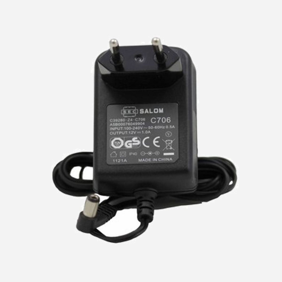 Gigaset C39280-Z4-C706 Alimentation Interne 12W Noire - 100-240V CA vers CC, 12V/1A, Compatibilité Gigaset DL500/DX600A/DX800A/SX353 - Gigaset C39280-Z4-C706. Utilité: téléphone, Type d'alimentation d'énergie: Intérieure, Tension d'entrée: 100-240 V. Couleur du produit: Noir