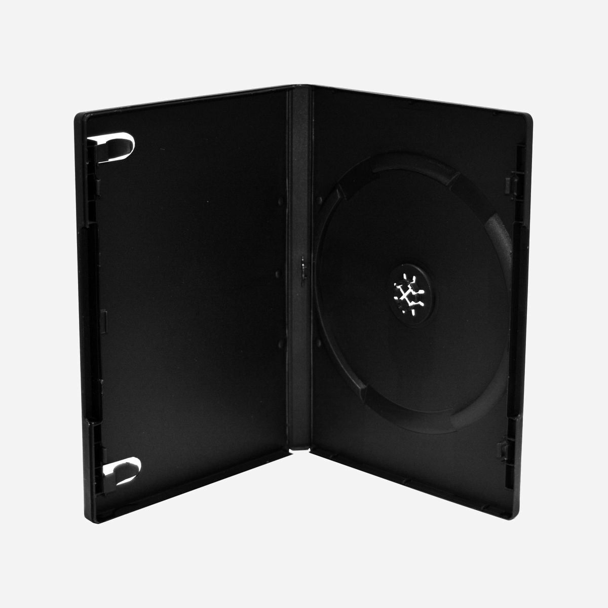 MediaRange BOX11 - Boîtier DVD Noir pour 1 Disque - Dimensions 191x136x14mm - Plastique - Conforme RoHS - Packaging 1 Pièce - MediaRange BOX11. Type d'étui: Boîtier DVD, Capacité de CD: 1 disques, Couleur du produit: Noir. Largeur: 191 mm, Profondeur: 136 mm, Hauteur: 14 mm. Quantité: 1 pièce(s), Largeur du colis: 136 mm, Profondeur du colis: 14 mm. Largeur du casier principal (externe): 390 mm, Longueur du casier principal (externe): 370 mm, Hauteur du casier principal (externe): 142 mm