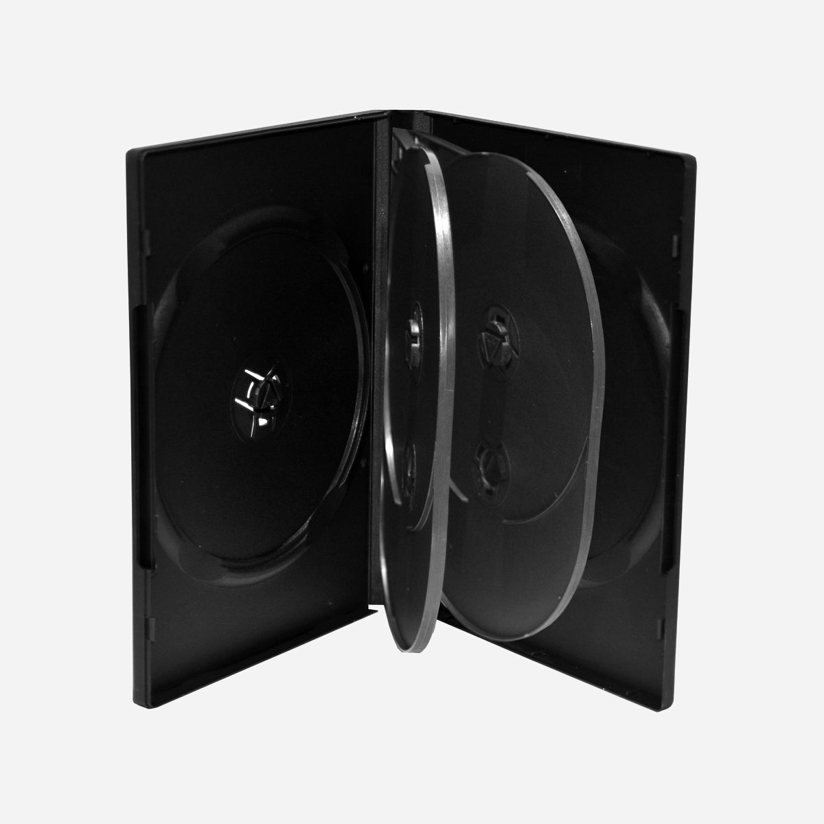 MediaRange BOX16 Boîtier DVD Noir pour 6 Disques Optiques 120mm, Plastique RoHS, Dimensions 136x22x191mm, Conditionnement unitaire - MediaRange BOX16. Type d'étui: Boîtier DVD, Capacité de CD: 6 disques, Couleur du produit: Noir. Quantité: 1 pièce(s), Largeur du colis: 136 mm, Profondeur du colis: 22 mm. Largeur du casier principal (externe): 550 mm, Longueur du casier principal (externe): 390 mm, Hauteur du casier principal (externe): 150 mm