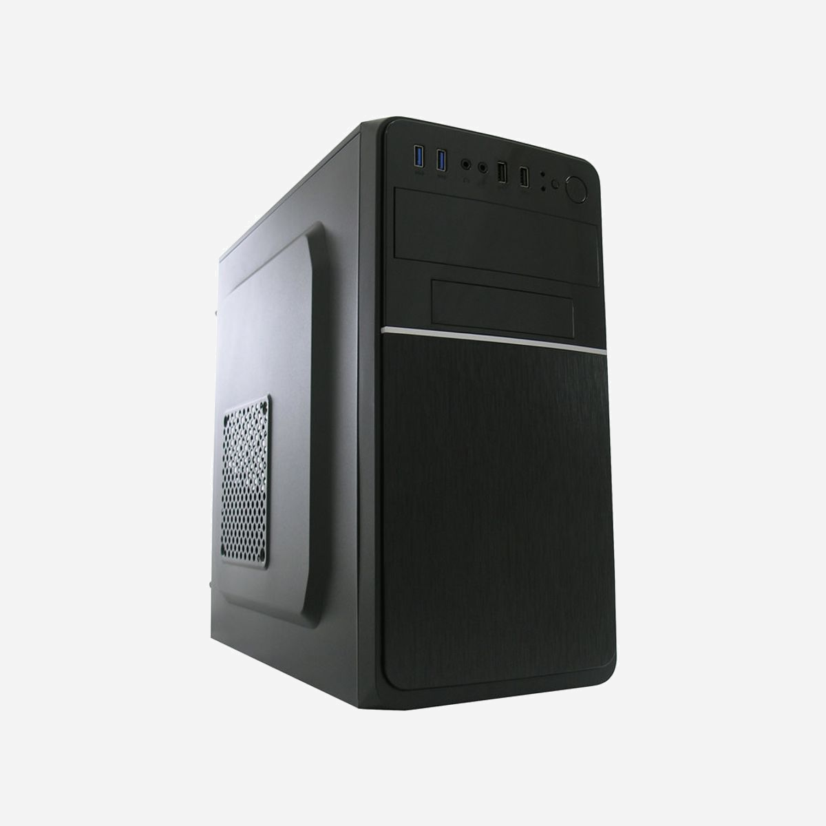 LC-Power 2015MB Micro Tower Noir : ATX, 1x 5.25" Externe, 2x 3.5" & 2x 2.5" Internes, USB 3.2 Gen 1, Vent. 120mm Avant & Latéral, 80mm Arrière - LC-Power 2015MB. Format: Micro Tower, Type: PC, Couleur du produit: Noir. Ventilateurs installés avant: 1x 120 mm, Prise en charge des diamètres des ventilateurs avants: 120 mm, Ventilateurs latéraux installés: 1x 120 mm. Largeur: 190 mm, Profondeur: 356 mm, Hauteur: 354 mm