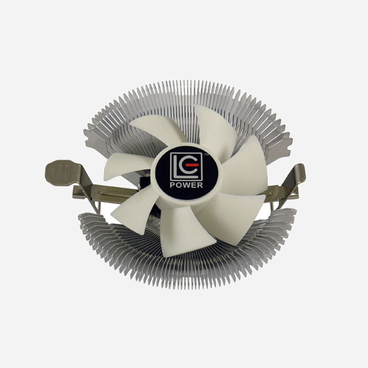 LC-Power LC-CC-85 Refroidisseur CPU 8cm, 800-2200tr/min, 12-32 CFM, TDP 70W, Aluminium/Plastique, Sockets LGA775-1700/AM2-FM2, 104x100x45mm - LC-Power LC-CC-85. Type: Refroidisseur, Diamètre du ventilateur: 8 cm, Vitesse de rotation (min): 800 tr/min, Vitesse de rotation (max): 2200 tr/min. Tension: 12 V. Largeur: 104 mm, Profondeur: 100 mm, Hauteur: 45 mm