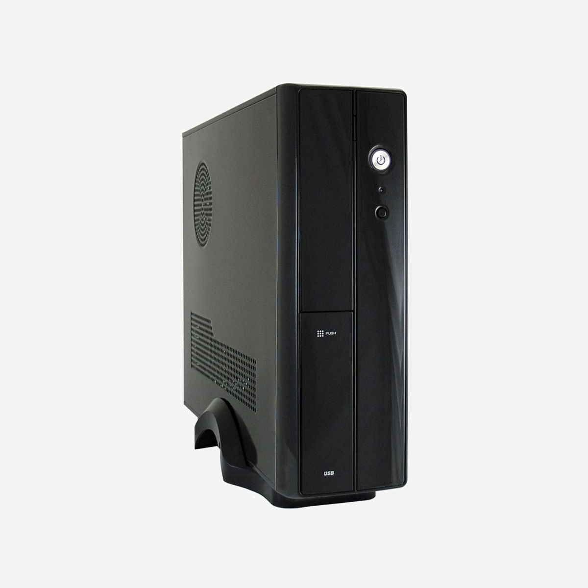 LC-Power LC-1400MI-300SFX Boîtier PC Micro Tower Noir, micro ATX/Mini-ITX, 1x 3.5", 1x 2.5", 1x USB 3.2 Gen 1, 1x USB 2.0, Métal/Plastique, Vent. 80mm - LC-Power LC-1400MI-300SFX. Format: Micro Tower, Type: PC, Couleur du produit: Noir. Pris en charge des diamètres des ventilateurs supérieurs: 80 mm. Tailles de disques durs supportées: 3.5", Facteur de forme SSD: 2.5". Poids: 3 kg