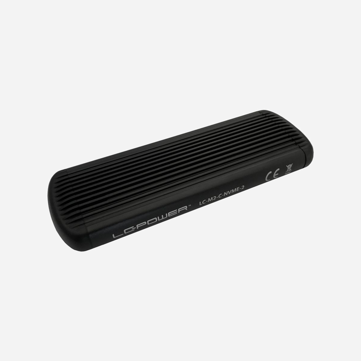 LC-Power LC-M2-C-NVME-2 Boîtier SSD M.2 USB Type-C USB 3.2 Gen 2 10Gbit/s Aluminium/Plastique Compatible Windows/macOS/Linux JMS583 Noir - LC-Power LC-M2-C-NVME-2. Type de produit: Enceinte ssd. Nombre d'unités de stockage pris en charge: 1, Taille de l'unité de stockage: M.2, Interfaces de lecteur de stockage prises en charge: M.2. Taux de transfert des données: 10 Gbit/s. Couleur du produit: Noir. Connecteur USB: USB Type-C