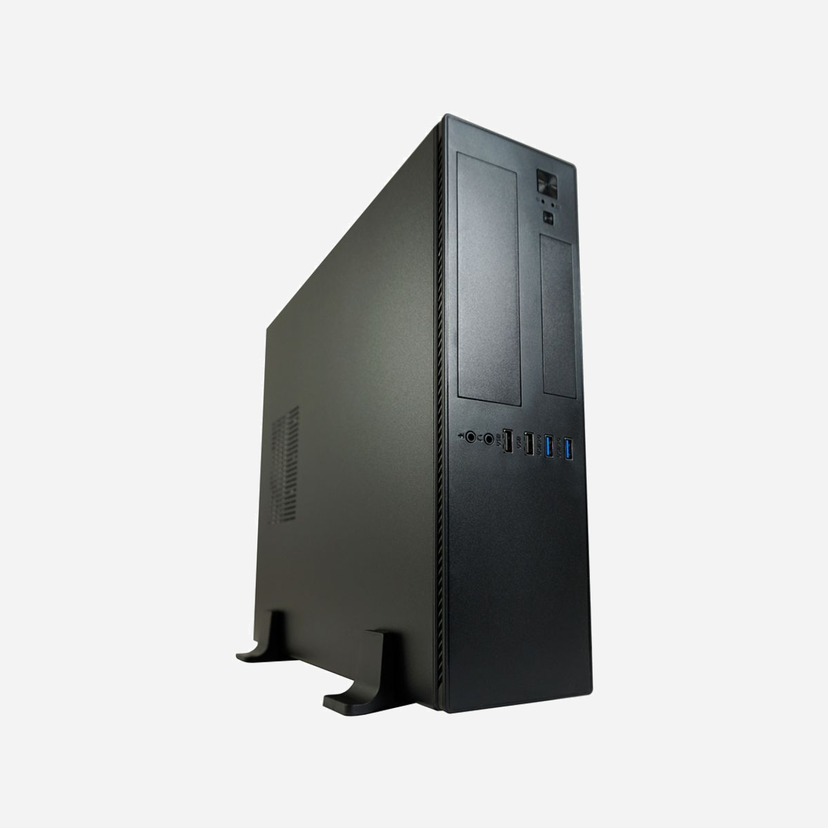 LC-Power LC-1406MB-TFX-ON Boîtier PC Micro Tower Noir, microATX/Mini-ITX, 1x 3.5", 3x 2.5", 4 slots d'extension, USB 3.2 Gen 1, ventilateur 80mm - LC-Power LC-1406MB-TFX-ON. Format: Micro Tower, Type: PC, Couleur du produit: Noir. Facteurs de forme d'alimentation pris en charge: ATX. Prise en charge des diamètres des ventilateurs avants: 80 mm. Tailles de disques durs supportées: 2.5", Facteur de forme SSD: 3.5". Largeur: 102 mm, Profondeur: 405 mm, Hauteur: 342 mm