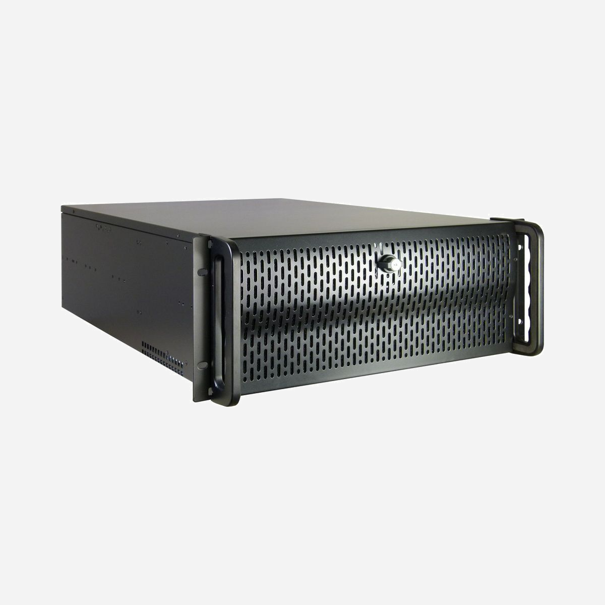 Inter-Tech IPC 4U-4129L Châssis Serveur Rackable 4U Acier, Argent, 3x5.25", 8x3.5" Internes, ATX/EATX/microATX, 2x120mm Avant - Inter-Tech IPC 4U-4129L. Format: Support, Type: Serveur, Couleur du produit: Métallique, Argent. Ventilateurs installés avant: 2x 120 mm, Prise en charge des diamètres des ventilateurs avants: 120 mm, Pris en charge des diamètres des ventilateurs arrières: 80 mm. Tailles de disques durs supportées: 2.5,3.5". Largeur: 485 mm, Profondeur: 695 mm, Hauteur: 180 mm. Poids du paquet: 15,2 kg
