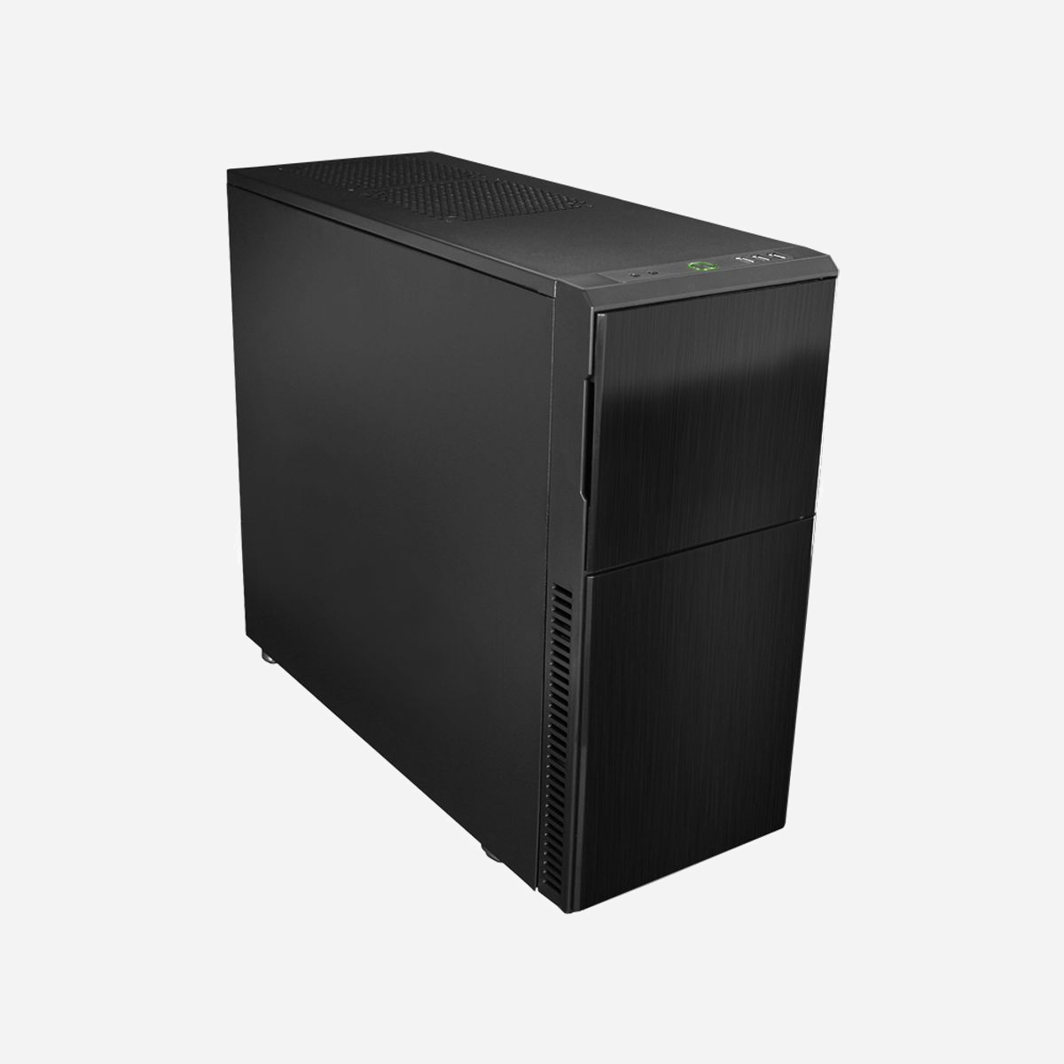 Nanoxia Deep Silence 3 - Boîtier PC Midi Tower ATX Noir - 5x 3.5" internes, 3x 5.25" externes, 3x 2.5" - Vent. 2x 120mm avant, 1x 120mm arrière - Nanoxia Deep Silence 3 - Midi Tower - ATX. Format: Midi Tower, Type: PC, Couleur du produit: Noir. Emplacement d'alimentation: Bas. Ventilateurs installés avant: 2x 120 mm, Prise en charge des diamètres des ventilateurs avants: 120 mm, Ventilateurs arrières installés: 1x 120 mm. Tailles de disques durs supportées: 2.5,3.5,5.25". Largeur: 207 mm, Profondeur: 520 mm, Hauteur: 465 mm