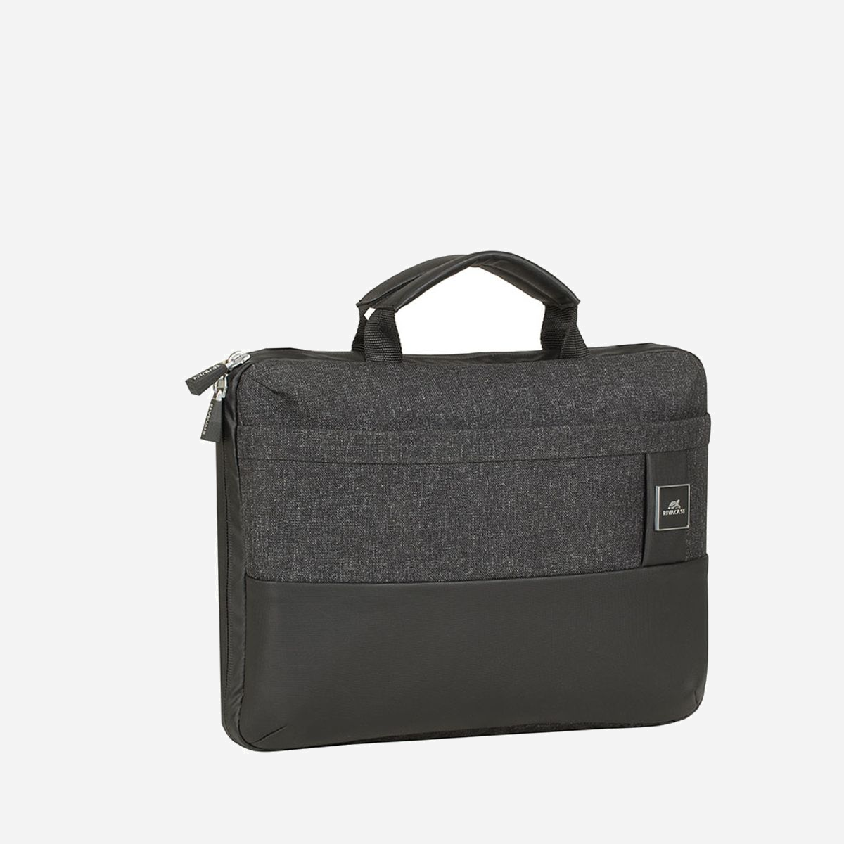 Rivacase 8823-BLACK-MELANGE Malette 13.3" Polyester/Polyuréthane Noir 360x40x275mm pour iPad Pro 12.9"/MacBook Air/Pro 13" avec Sangle et Poche Avant - Rivacase 8823. Type d'étui: Malette, Taille maximale de l’écran: 33,8 cm (13.3"), Portable à là main, Sangle épaule. Poids: 675 g. Coloration de surface: Monochromatique