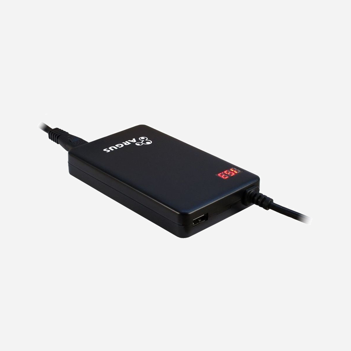 Inter-Tech ARGUS NB-90SA Adaptateur Secteur Universel 90W pour Ordinateur Portable 100-240V CA vers CC, Protection Surtension/Surcharge/Court-circuit, USB 2.0 - Inter-Tech ARGUS NB-90SA. Utilité: Ordinateur portable, Type d'alimentation d'énergie: Intérieure, Tension d'entrée: 100-240 V. Couleur du produit: Noir, Matériau du boîtier/corps: Acrylonitrile-Butadiène-Styrène (ABS). Largeur: 17 mm, Profondeur: 70 mm, Hauteur: 114 mm. Poids du paquet: 430 g, Type d'emballage: Blister. Câbles inclus: Secteur