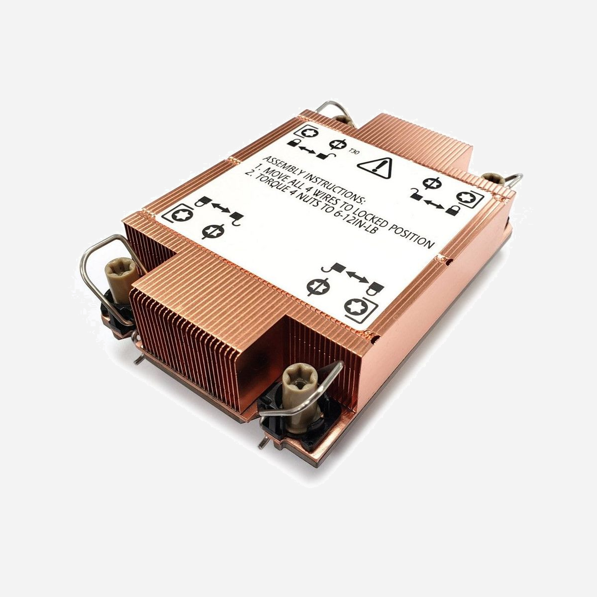 Inter-Tech N-10 Refroidisseur Processeur Cuivre 1U, TDP 205W, Compatible LGA 4189, Dimensions 113x78x27mm, Poids 450g, Cuivre, Référence 88885565 - Inter-Tech N-10. Type: Refroidisseur. Largeur: 113 mm, Profondeur: 78 mm, Hauteur: 27 mm. Couleur du produit: Cuivre