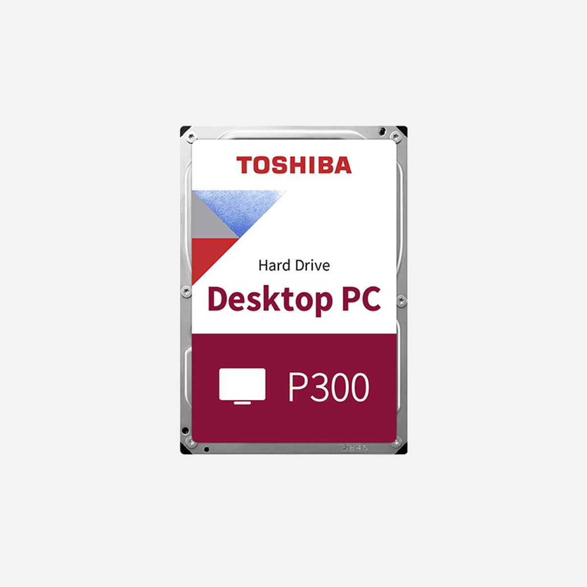 Toshiba P300 HDD 4To 3.5" SATA III 6Gb/s 5400 RPM 128Mo Cache (HDWD240UZSVA) - Temps de latence 4.17ms, NCQ, Fonctionnement 22dB, RoHS - Toshiba P300. Capacité disque dur: 4 To, Vitesse de rotation du disque dur: 5400 tr/min, Taille du tampon du lecteur de stockage: 128 Mo, Taille du disque dur: 3.5", Interface: Série ATA III