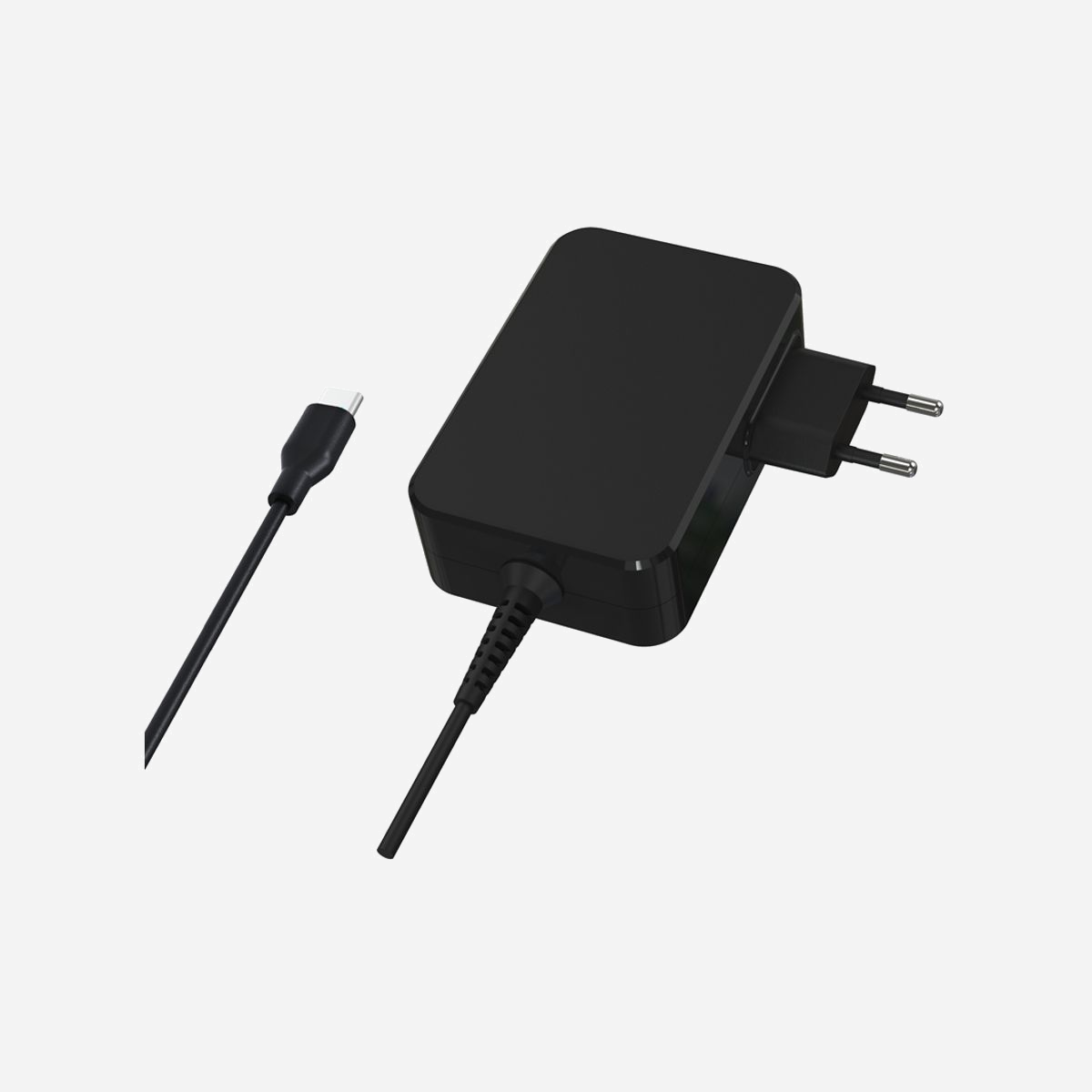 LC-Power LC-NB-GAN-90-C Chargeur Secteur 90W pour Ordinateur Portable Noir - GaN, 220-240V, 5V/9V/12V/15V/20V, protections électriques, câble 1.8m - LC-Power LC-NB-GAN-90-C. Type de chargeur: Intérieure, Type de source d'alimentation: Secteur, Compatibilité de chargeur: Ordinateur portable. Tension d'entrée: 220 - 240 V. Dispositifs de protection électrique: Sur-courant, Surtension, Surcharge, Court-circuit. Longueur de câble: 1,8 m, Couleur du produit: Noir