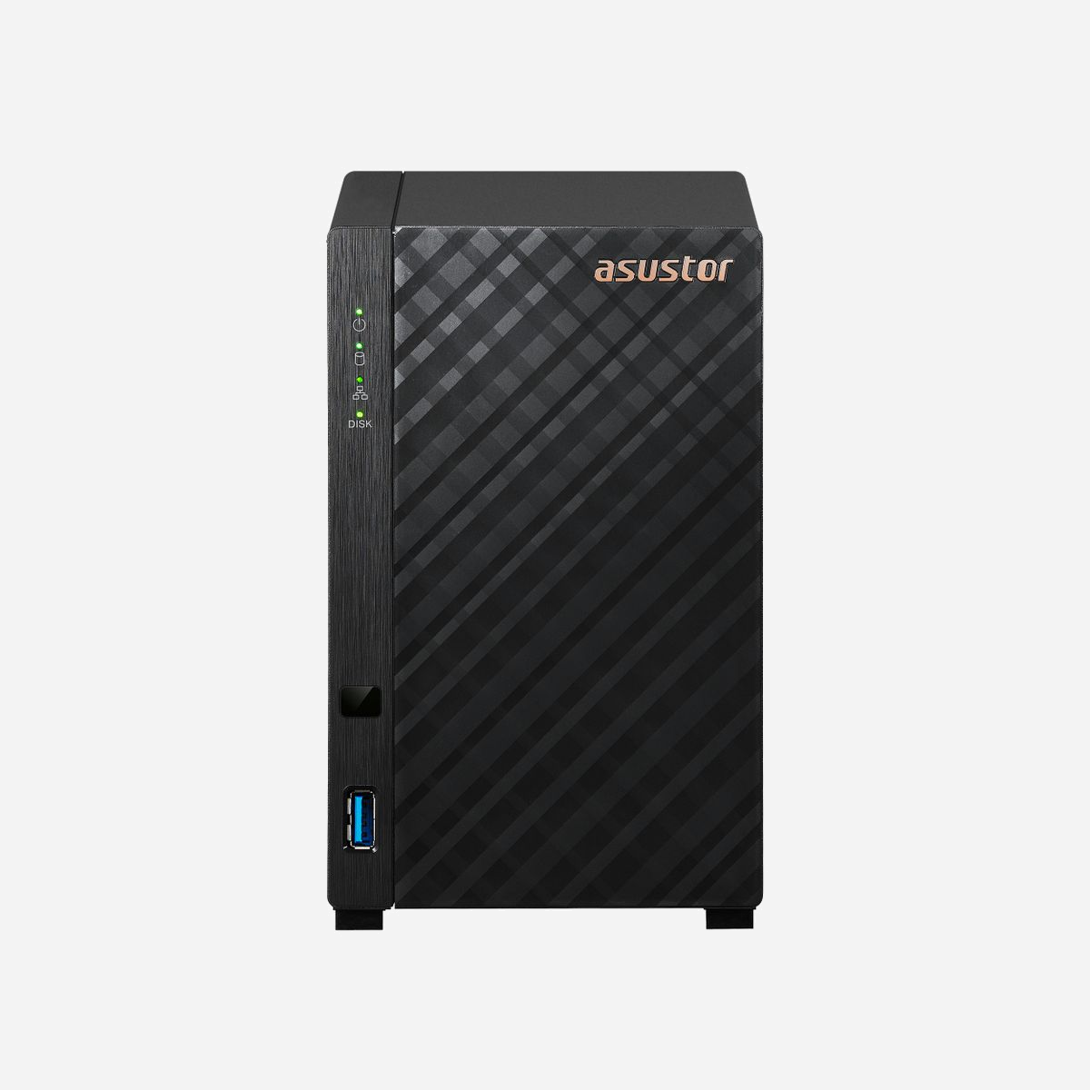 Asustor AS1102TL NAS Mini Tower Realtek RTD1619B 1.7GHz 1Go DDR4 2 baies SATA 3.5" RAID 0/1/JBOD 1xGbE 1xUSB 3.2 Gen1 ADM - Asustor AS1102TL. Type: NAS. Type de châssis: Mini Tower. Classe de dispositif: PME. Famille de processeur: Realtek, Modèle de processeur: RTD1619B, Fréquence du processeur: 1,7 GHz. Mémoire interne: 1 Go, Type de mémoire interne: DDR4. Capacité totale du stockage installé: 0 To. Système d'exploitation installé: ADM