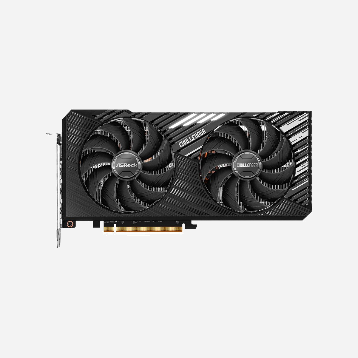 Asrock Challenger Radeon RX 7700 XT 12GB GDDR6 - GPU AMD Radeon RX 7700 XT, 3456 SP, 2854 MHz Boost, PCIe 4.0, 3xDP 2.1, HDMI 2.1 - Asrock Challenger Radeon RX 7700 XT. Processeur graphique famille: AMD, Processeur graphique: Radeon RX 7700 XT. Mémoire carte graphique distincte: 12 Go, Type de mémoire de l'adaptateur graphique: GDDR6, Mémoire Bus: 192 bit. Résolution maximale: 7680 x 4320 pixels. Version DirectX: 12 Ultimate, Version OpenGL: 4.6. Type d'interface: PCI Express x16 4.0. Type de refroidissement: Actif, Nombre de ventilateurs: 2 ventilateur(s), Couleur de l'éclairage: Blanc