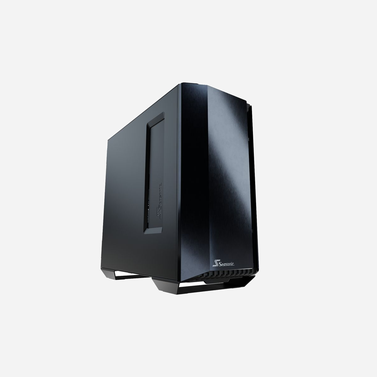 Seasonic SYNCRO Q704 Noir - Boîtier PC Midi Tower ATX / micro ATX / ITX - Alimentation DGC-650W ATX incluse - USB 3.2 Gen 1/Gen 2 - Ventirad CPU 185mm - Seasonic SYNCRO Q704 + DGC-650W. Format: Midi Tower, Type: PC, Couleur du produit: Noir. Alimentation d'énergie: 650 W, Emplacement d'alimentation: Bas, Facteurs de forme d'alimentation pris en charge: ATX. Prise en charge des diamètres des ventilateurs avants: 120,140 mm, Pris en charge des diamètres des ventilateurs arrières: 120,140 mm, Pris en charge des diamètres des ventilateurs supérieurs: 120,140 mm. Tailles de disques durs supportées: 2.5,3.5". Largeur: 234 mm, Profondeur: 537 mm, Hauteur: 493 mm