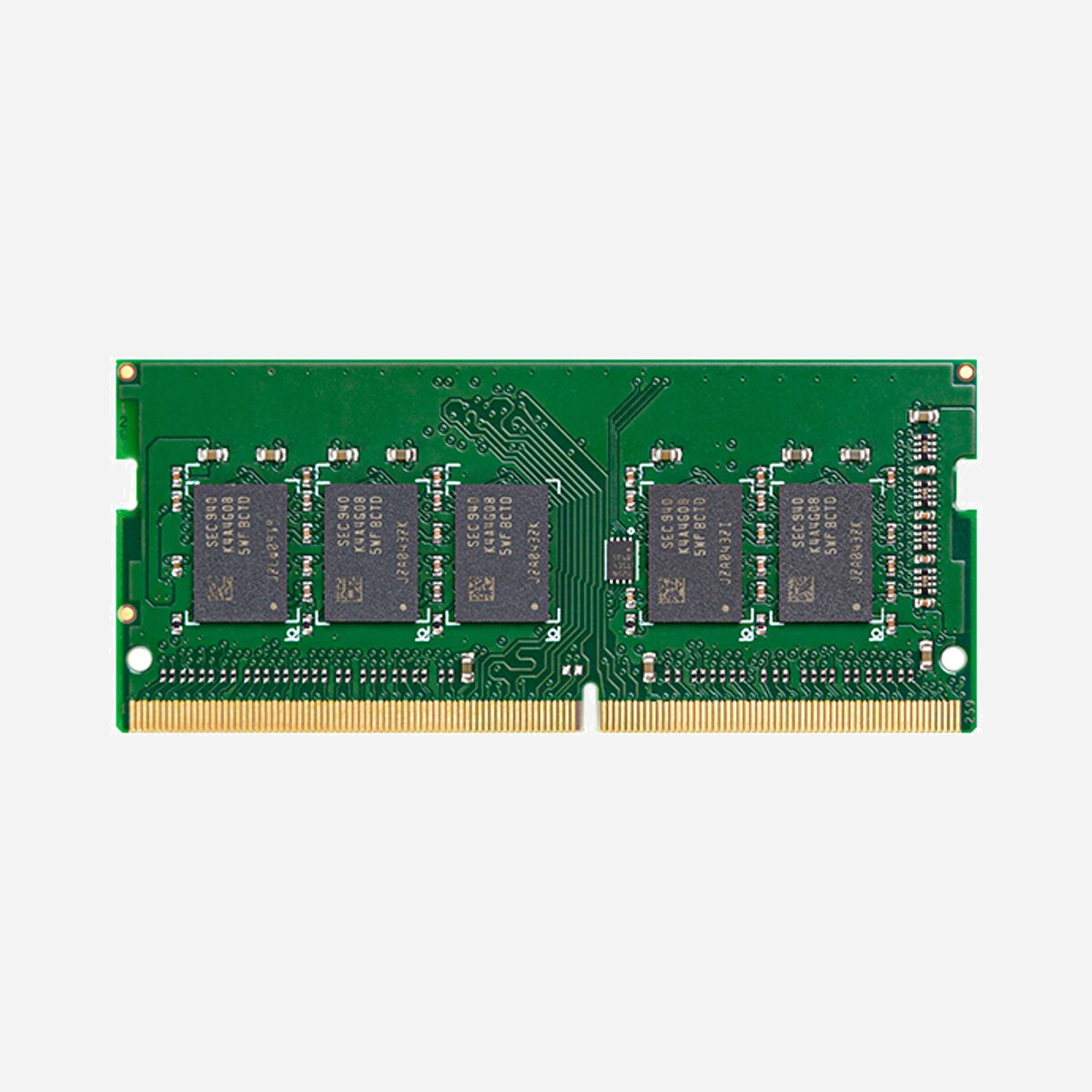 Synology Module Mémoire D4NESO-2666-4G 4Go DDR4 2666MHz SO-DIMM 260-pin 1.2V Unbuffered (1x4Go) Compatible Série 20 - Synology D4NESO-2666-4G. Mémoire interne: 4 Go, Disposition de la mémoire (modules x dimensions): 1 x 4 Go, Type de mémoire interne: DDR4, Fréquence de la mémoire: 2666 MHz, Support de mémoire: 260-pin SO-DIMM