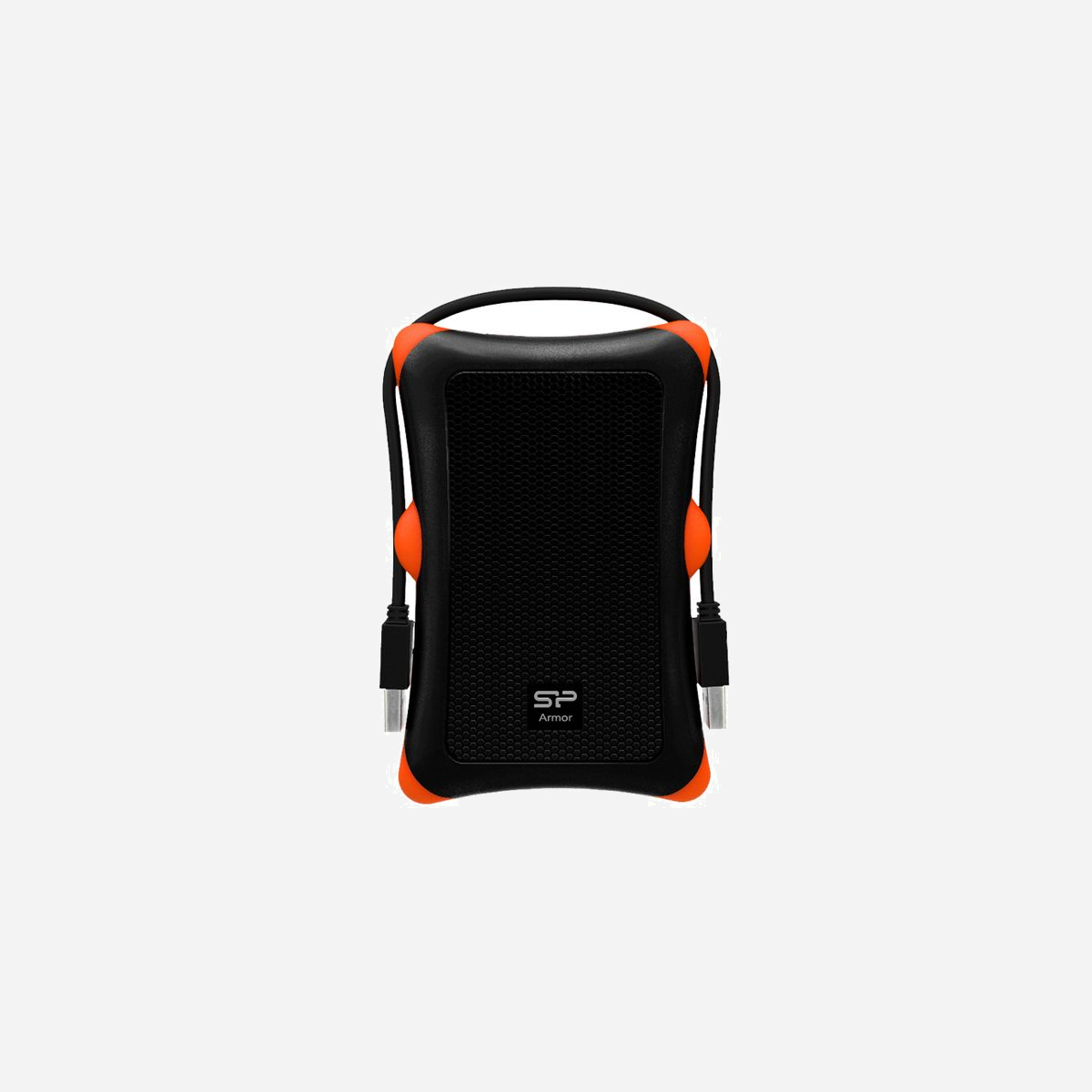 Silicon Power Armor A30 - Boîtier HDD/SSD 1x 2.5" USB 3.2 Gen 1 - Micro-USB A Femelle - Noir/Orange - Compatible Windows/macOS/Linux - Silicon Power Armor A30. Type de produit: Boîtier disque dur/SSD. Nombre d'unités de stockage pris en charge: 1. Couleur du produit: Noir, Orange. Connecteur USB: Micro-USB A