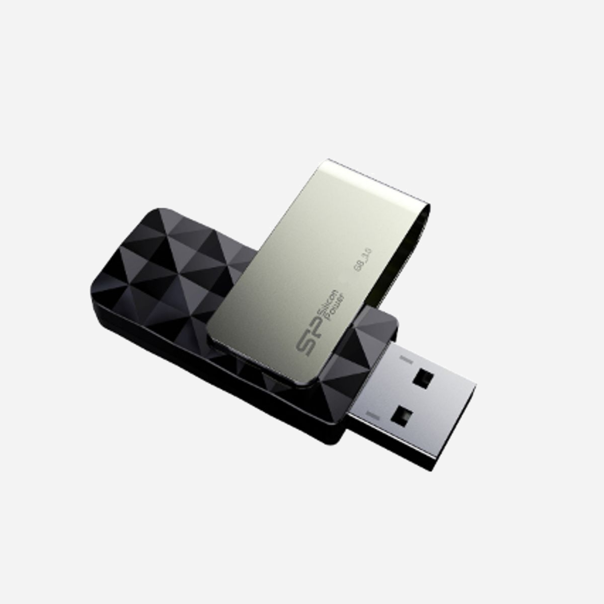 Silicon Power Blaze B30 - Clé USB 256Go USB Type-A 3.2 Gen 1 (3.1 Gen 1) Noir/Argent - Compatible Windows, macOS, Linux - 53.7x18x10.3mm - Silicon Power Blaze B30. Capacité: 256 Go, Interface de l'appareil: USB Type-A, Version USB: 3.2 Gen 1 (3.1 Gen 1). Format: Housse. Poids: 14,8 g. Couleur du produit: Noir, Argent