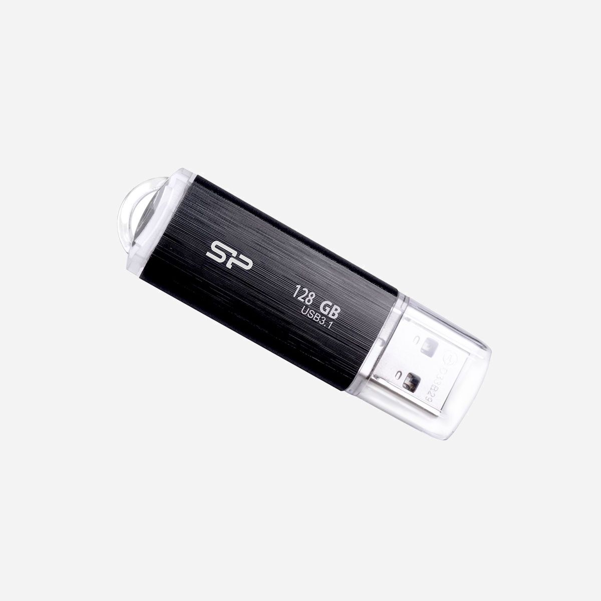 Silicon Power Blaze B02 128Go USB Type-A 3.2 Gen 1 Noir - SP128GBUF3B02V1K, boîtier plastique, supporte Windows, macOS et Linux - Silicon Power Blaze B02. Capacité: 128 Go, Interface de l'appareil: USB Type-A, Version USB: 3.2 Gen 1 (3.1 Gen 1). Format: Casquette. Poids: 8 g. Couleur du produit: Noir