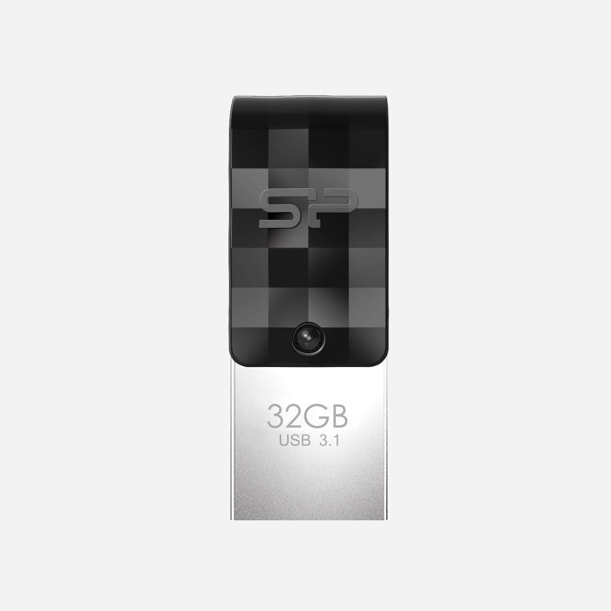 Silicon Power Mobile C31 32Go Clé USB 3.2 Gen 1 Type-A/Type-C Boîtier Métal/Plastique Noir/Argent, Résistance Eau/Poussière/Vibrations, Android/macOS/Linux/Windows - <b>DE A a C facile et rapide</b><br><br><b>Voulez vous partager? Avez vous besoin du stockage supplementaire?</b><br>La nouvelle cle USB C31 avec ses deux interfaces, USB 3.1 et de type C est la connexion idéale pour la transmission de données entre un ordinateur portable USB « old-school » et un PC de nouvelle génération avec interface type C . Partagez vos données entre les stockage rapide et pratique ou gratuit jusqu'à 128 Go précieux sur votre appareil mobile de nouvelle génération. Le C31 - juste un petit disque, pas de câbles ou des contraintes de confusion ou réseau - la vie peut être si facile parfois!<br><br><b>Profitez des avantages avec le type C</b><br>Old school ? Quel que soit le type que vous êtes, le type C est à la hausse. L'interface universelle du futur. Prennez l'avantage.<br><br><b>Pivotable</b><br>360 ° bouchons pivotants sont impressionnants. Le bouchon est jamais ne se perd jamais et protège toujours . Cette clef est faite avec un motif de coupe de diamant.<br><br><b>Motif de coupe de diamant</b><br>Grace a la technologie COB ( chip on board), la petite et compacte C31 est etanche a l'eau, la poussière et les vibrations. Et parce que nous sommes sûrs qu'il tient comme un diamant, nous offrons une garantie à vie.<br><br><b>SP File Explorer- Gérer vos fichiers et Intelligemment gratuitement</b><br>Spécialement conçu pour les appareils de type C et smartphones Android ™ ou tablettes, notre fichier SP Explorer offre la catégorisation automatique des fichiers et à la solution de sauvegarde d'une seule touche incroyablement pratique.