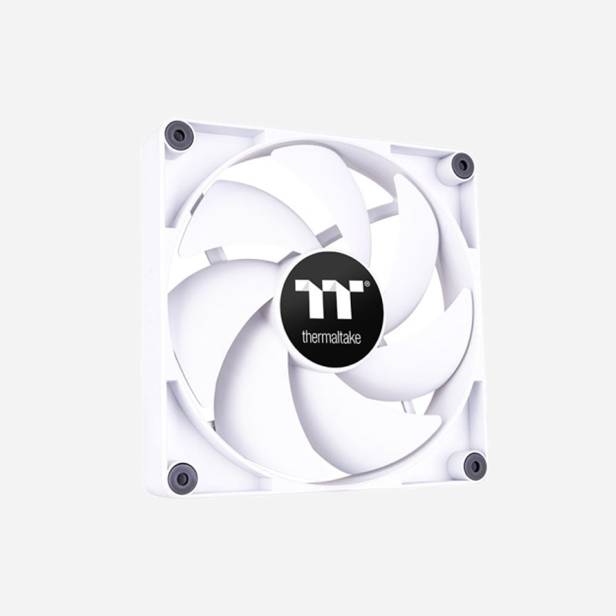 Thermaltake CT120 Blanc - Ventilateur 120mm pour Boitier PC, 500-2000 tr/min, 57.05 CFM, 2.23 mmH2O, Palier Hydraulique, 25.8 dB, PWM - Thermaltake CT120 PC. Type: Ventilateur, Diamètre du ventilateur: 12 cm, Vitesse de rotation (min): 500 tr/min, Vitesse de rotation (max): 2000 tr/min, Pression d'air maximale: 2,23 mmH2O. Tension: 12 V. Largeur: 120 mm, Profondeur: 120 mm, Hauteur: 25 mm. Couleur du produit: Blanc